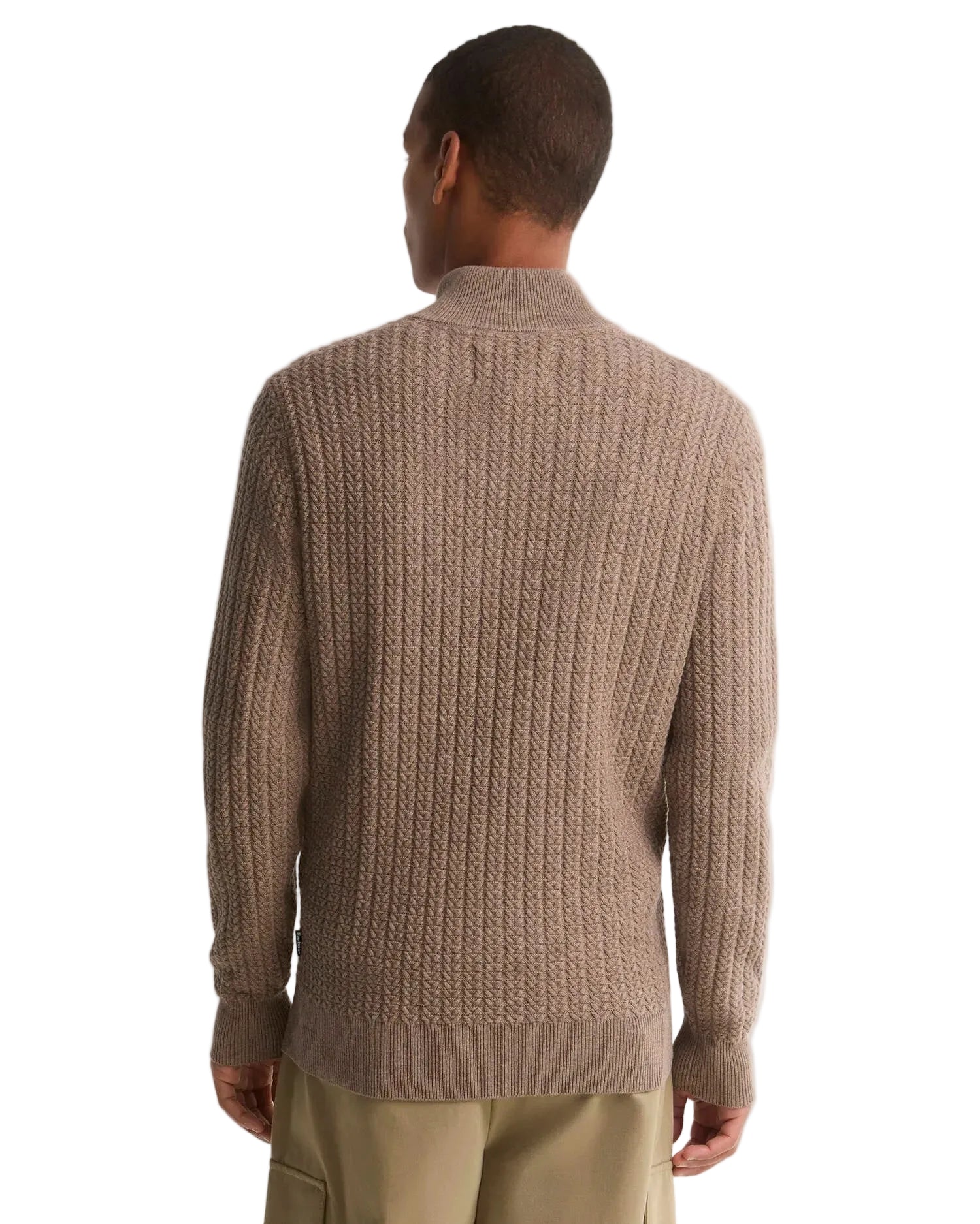 Barbour 1/4 Zip Knitted Sweatshirt