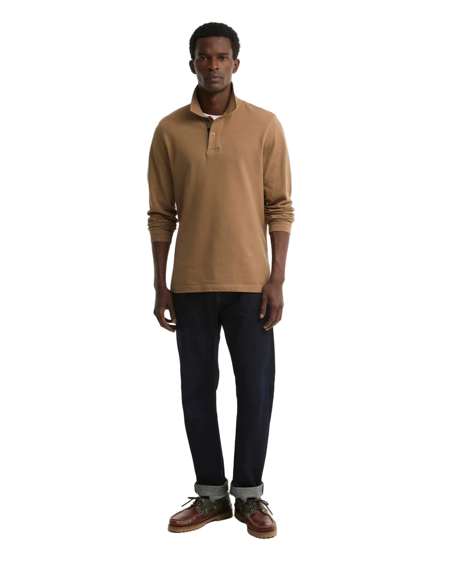 Barbour Regular Fit Long Sleeve Polo Shirt