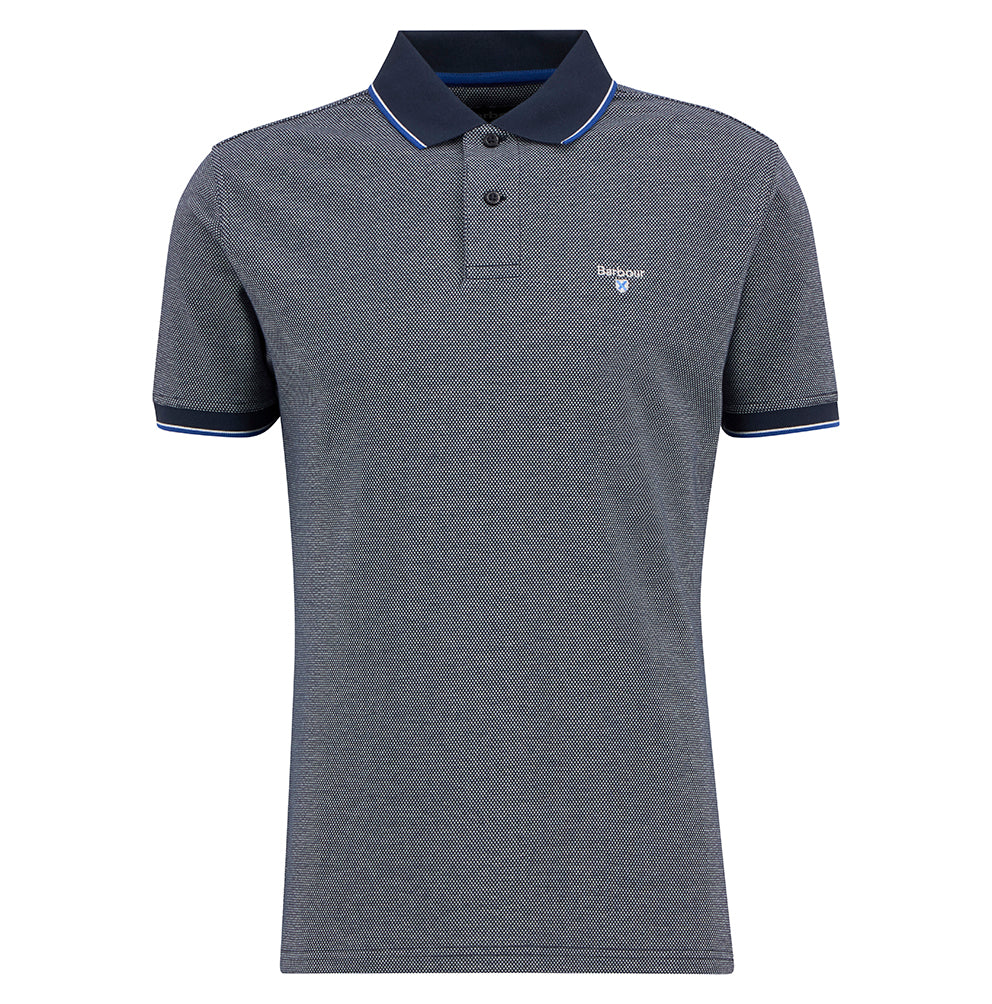 Barbour 1/4 Zip Regular Fit Polo Shirt