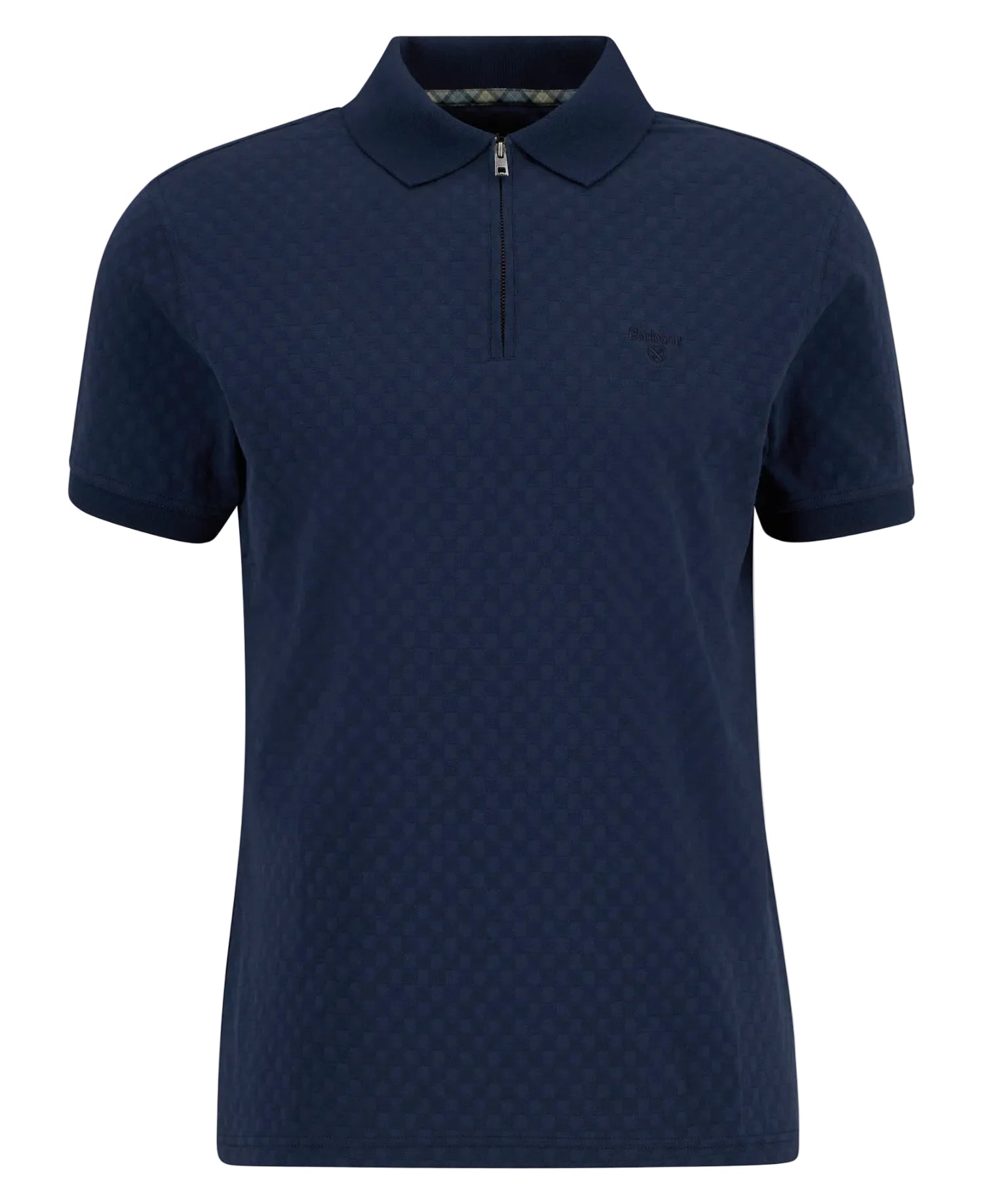 Barbour Tailored Fit 1/4 Zip Polo Shirt