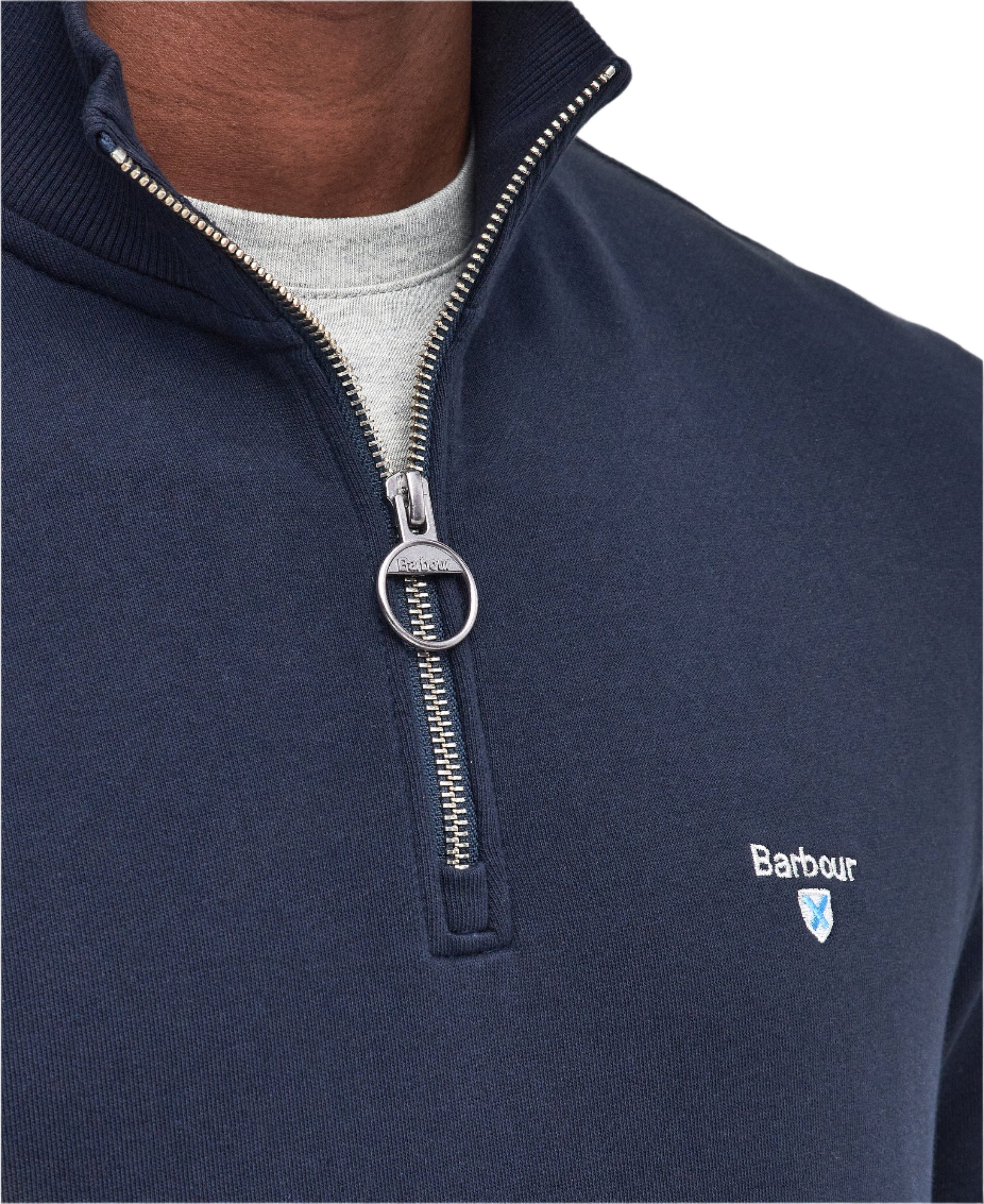Barbour 1/4 Zip Sweatshirt