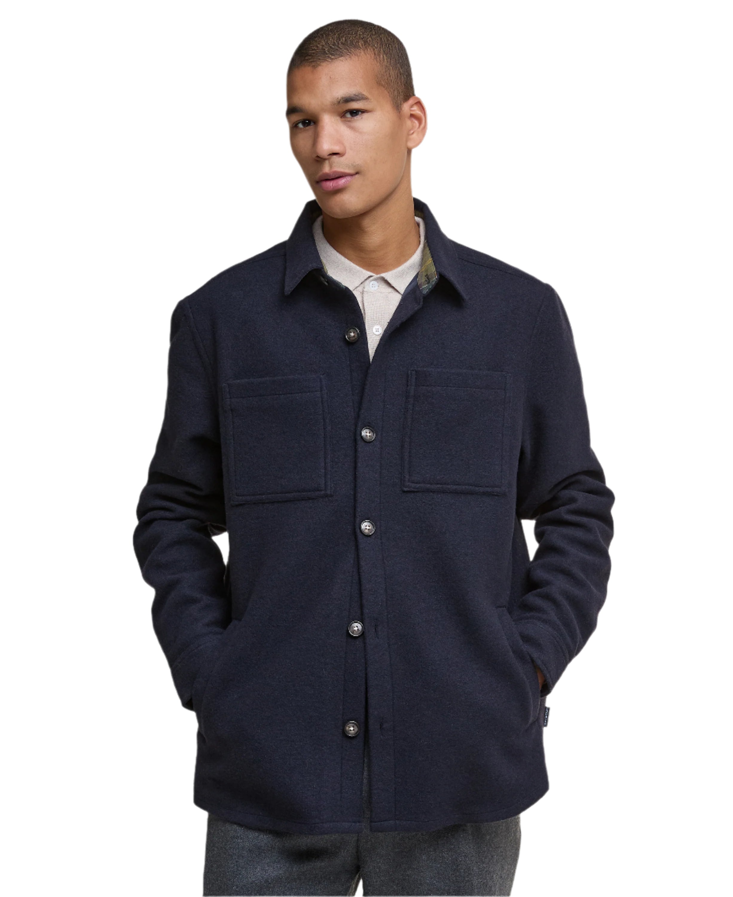 Barbour Regular Fit Long Sleeve Overshirt