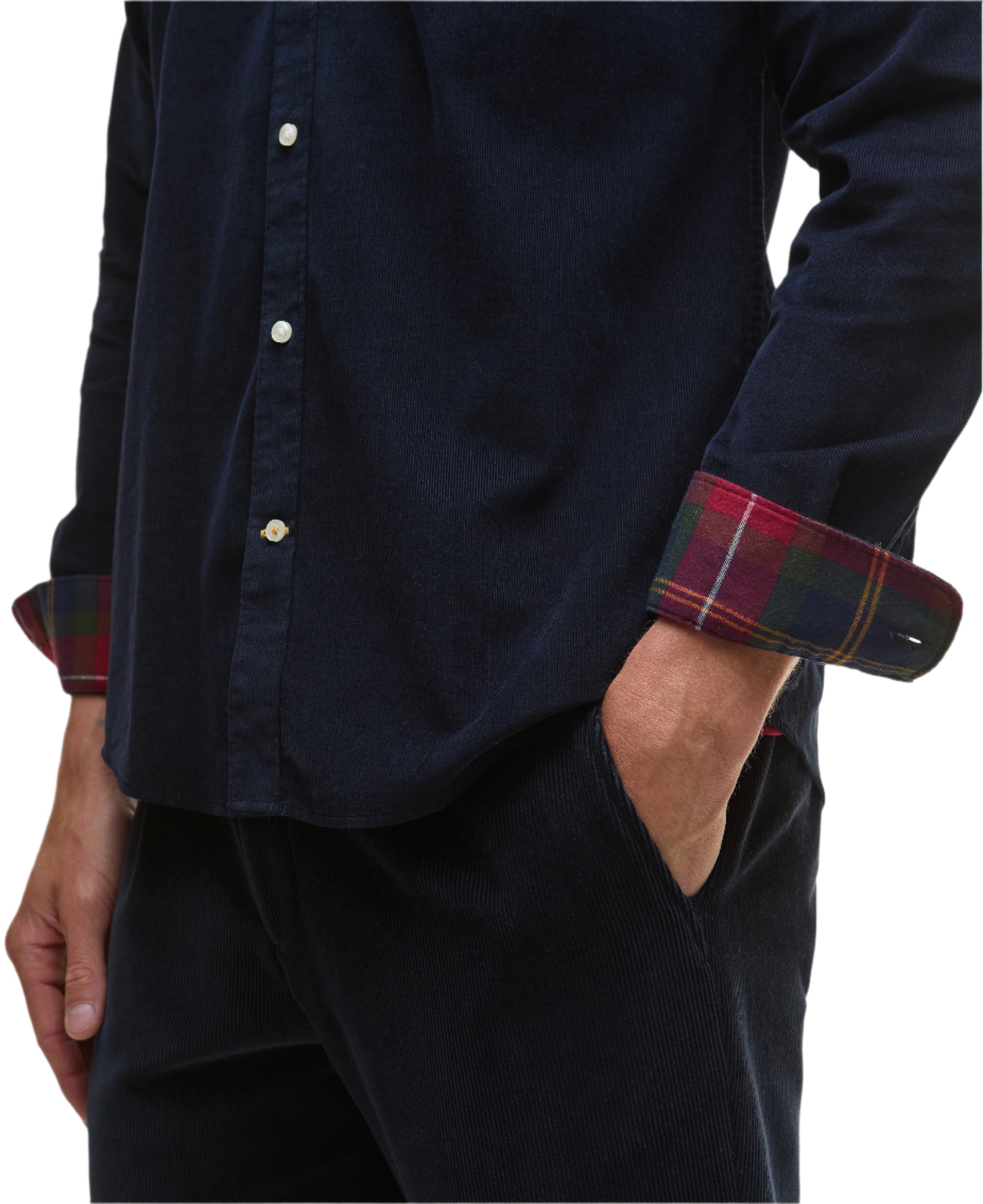 Barbour Tailored Fit Long Sleeve Shirt