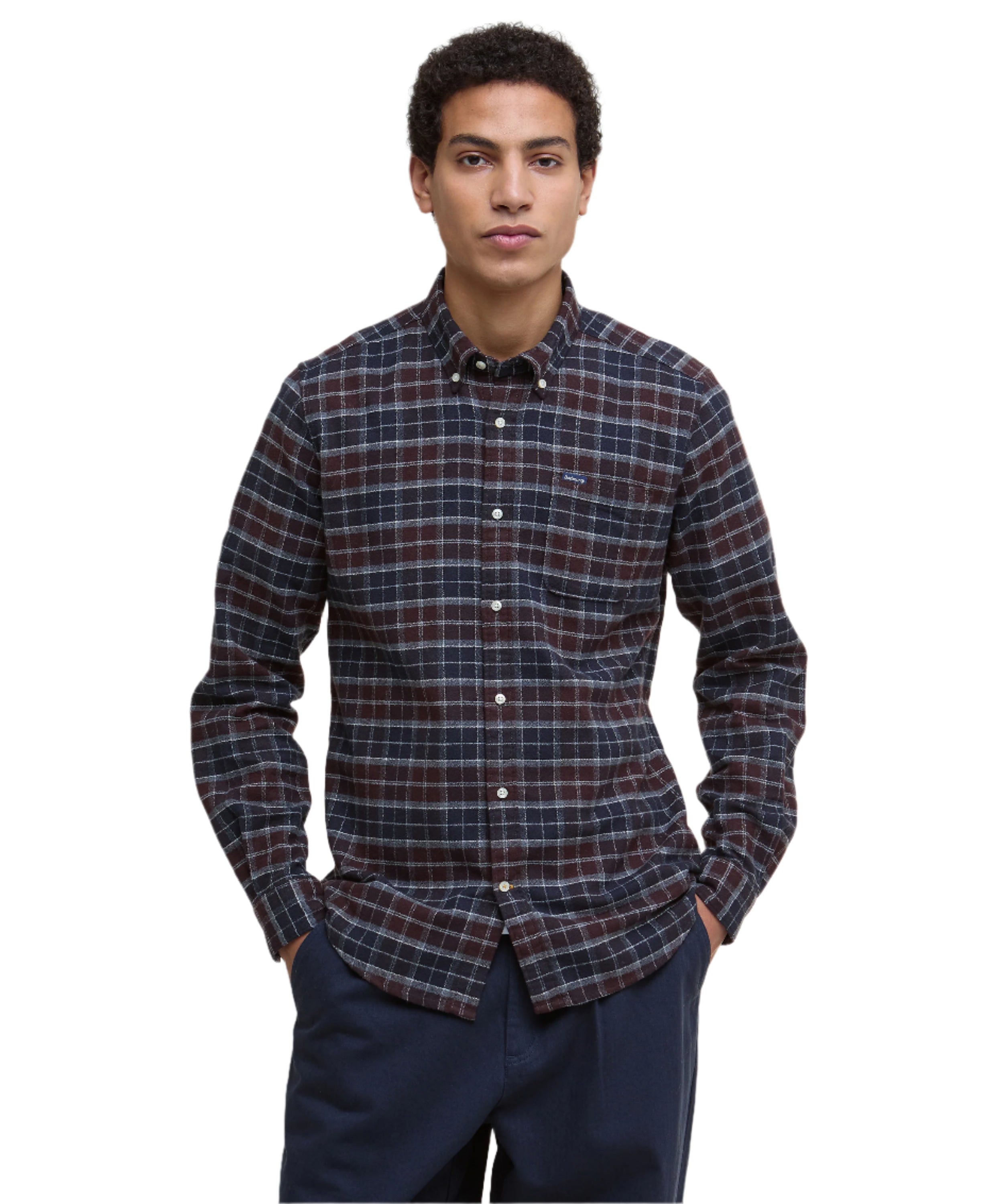 Barbour Tailored Fit Long Sleeve Shirt