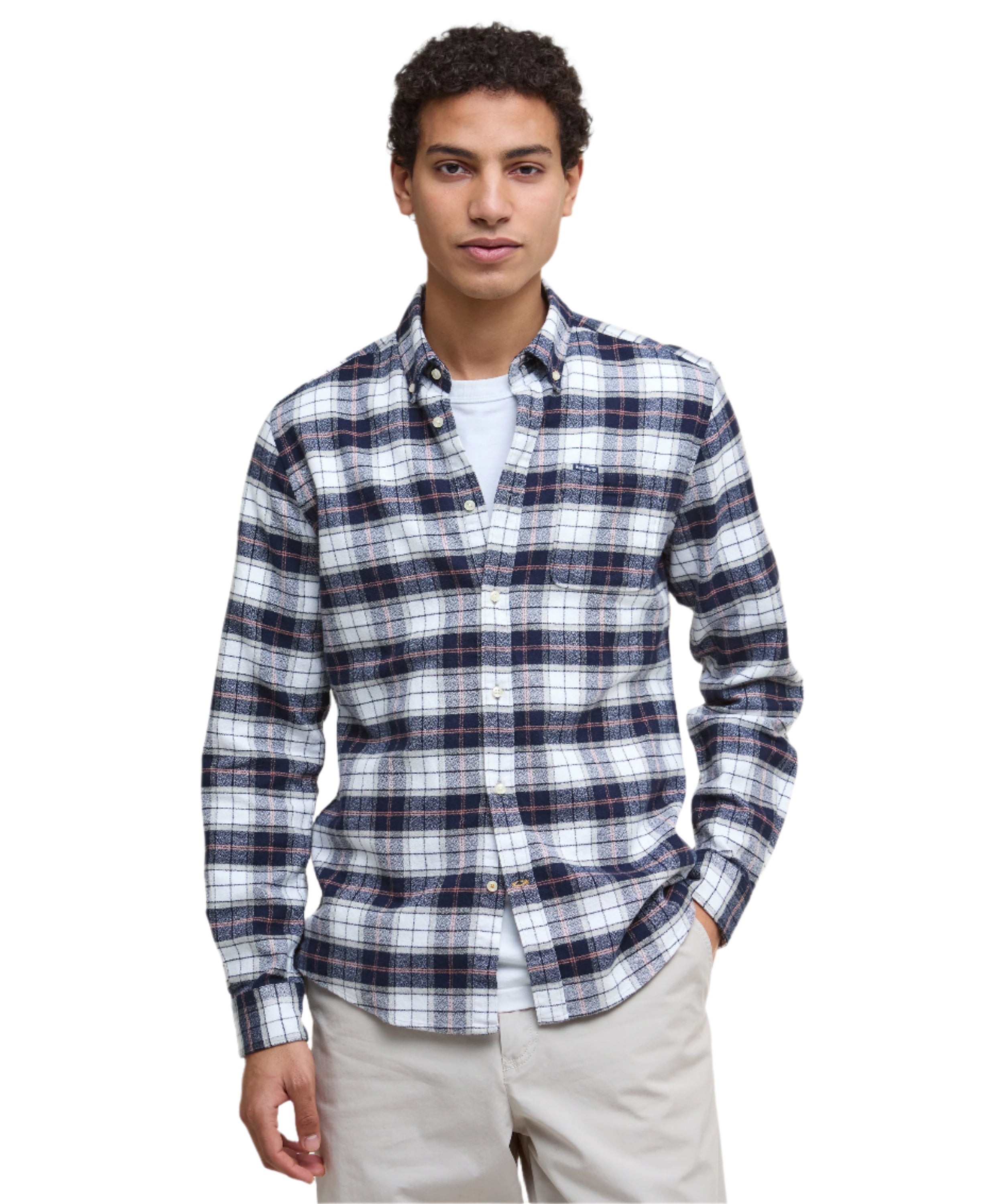 Barbour Tailored Fit Long Sleeve Shirt