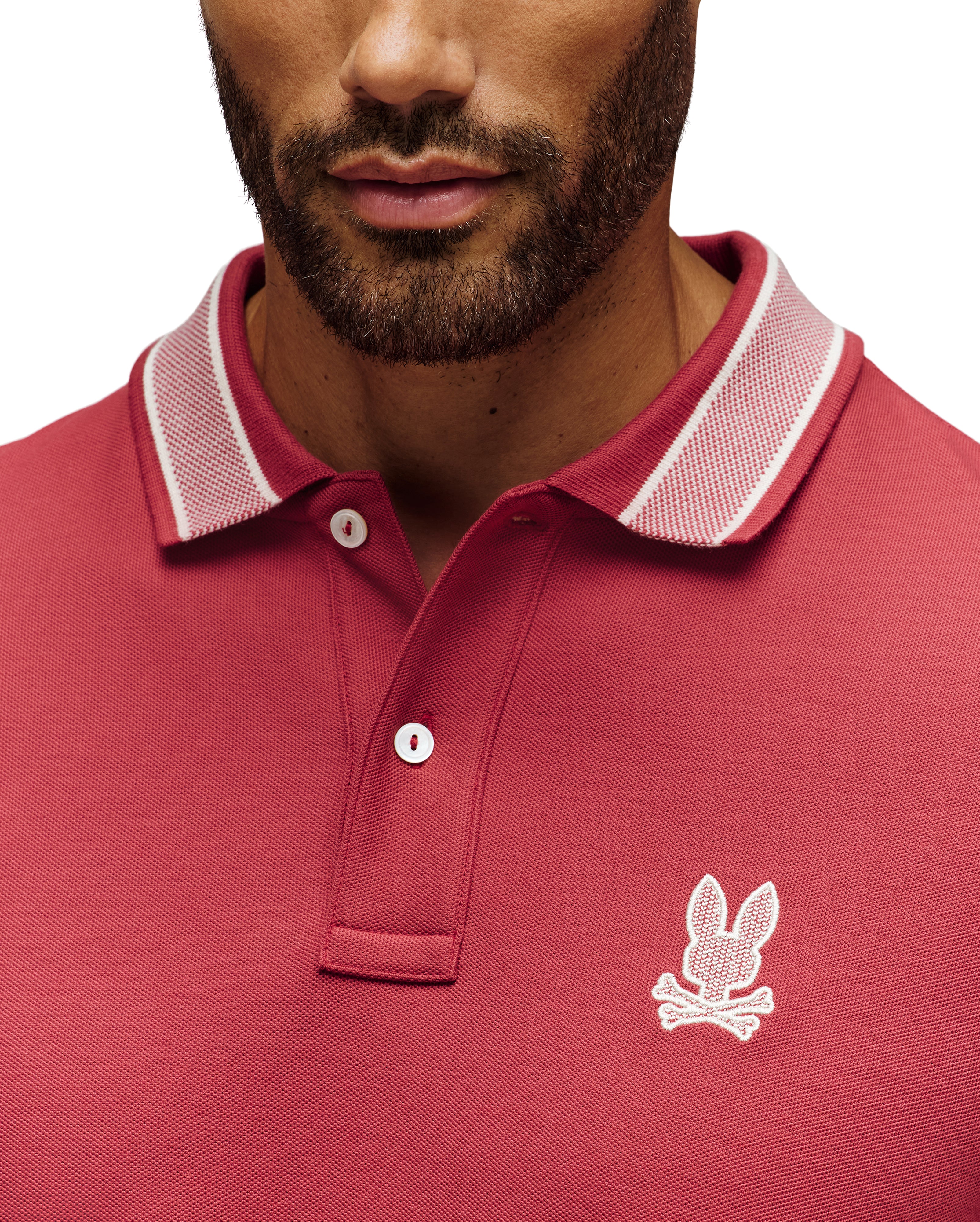 Psycho Bunny Regular Fit Polo Shirt check material