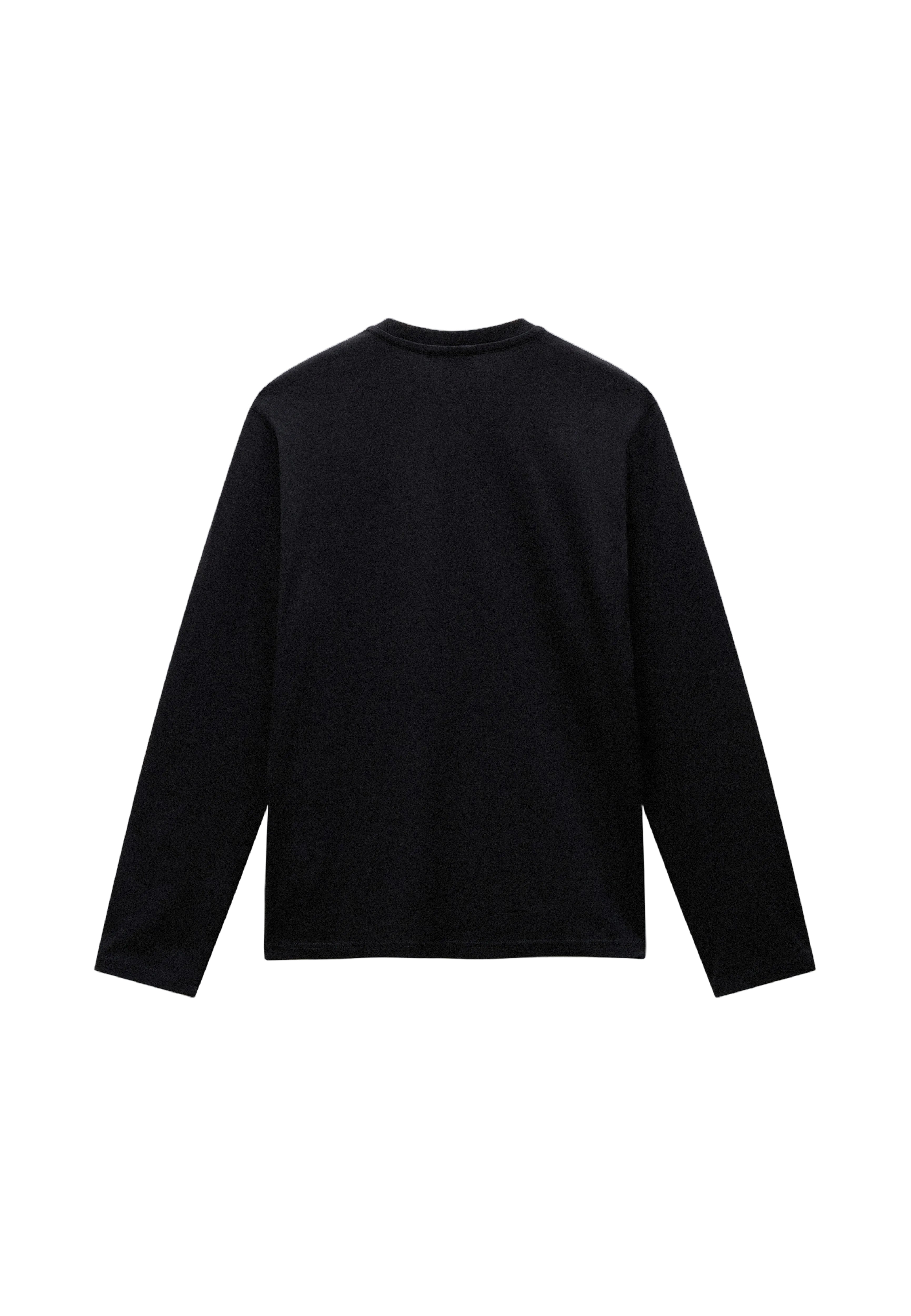 Napapijri Crew Neck Long Sleeve T-Shirt