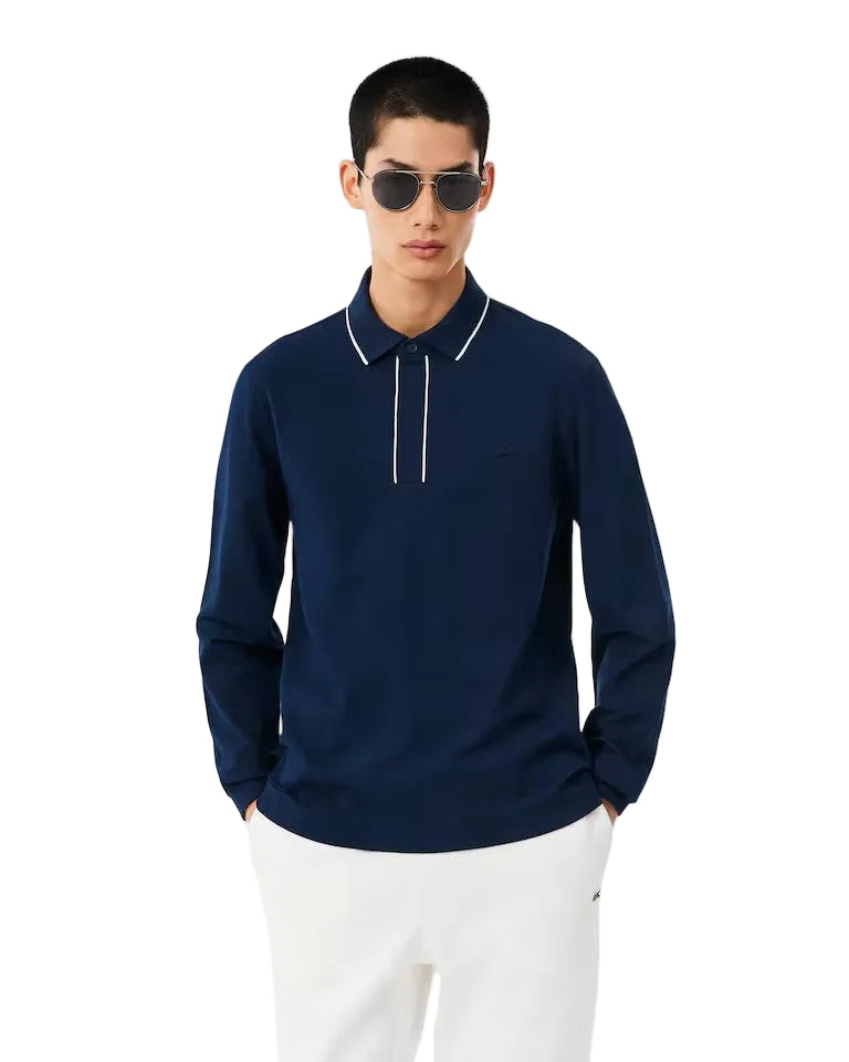 Lacoste Long Sleeve Regular Fit Polo Shirt