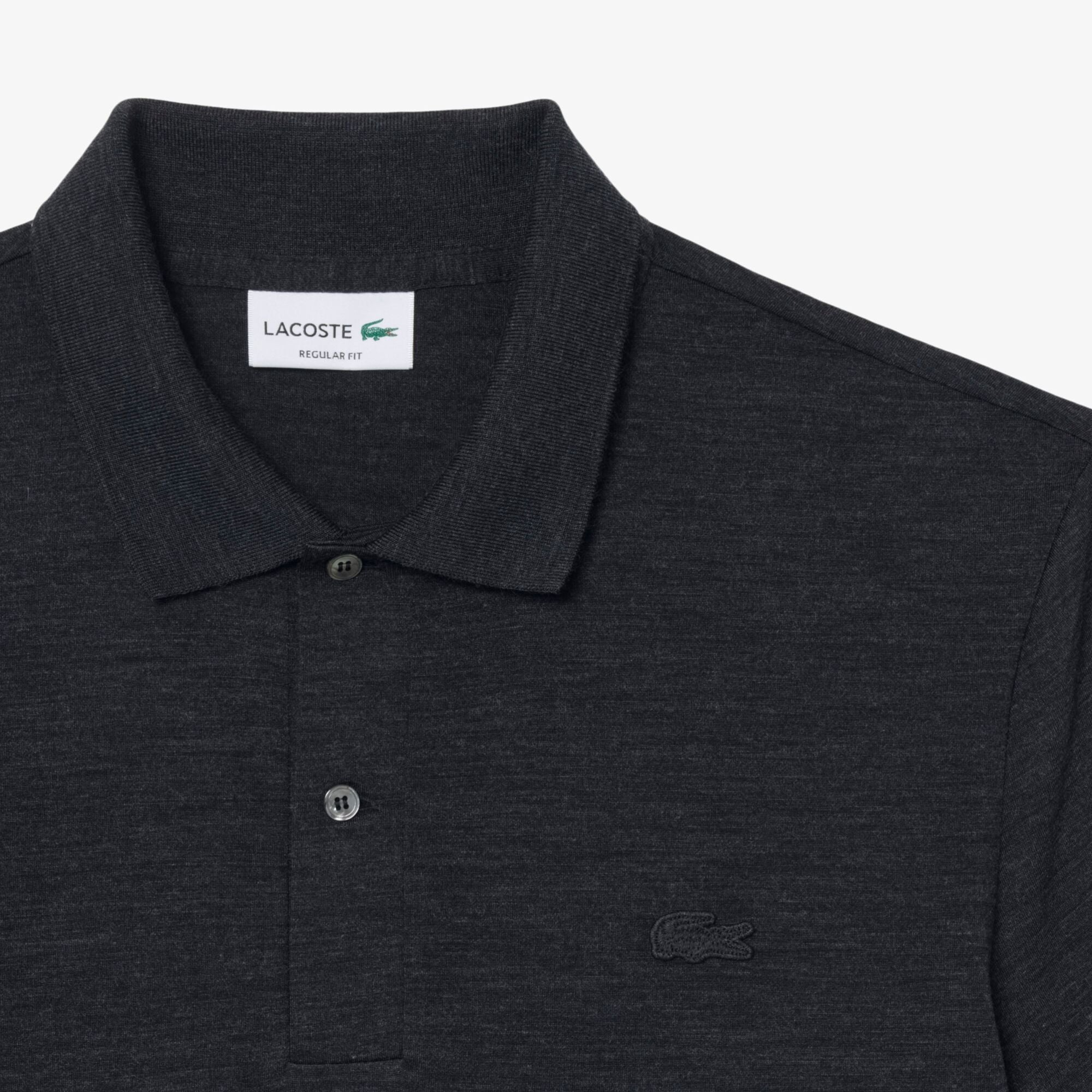 Lacoste Regular Fit Wool Blend Polo Shirt