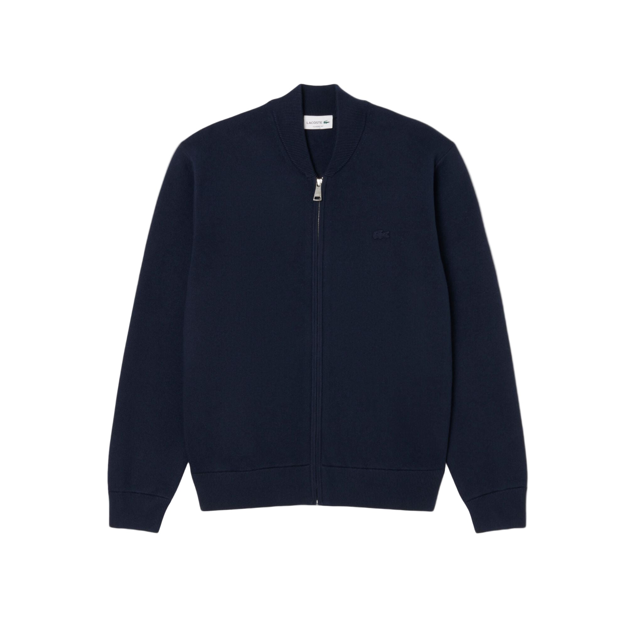 Lacoste Classic Fit Full Zip Knitted Sweatshirt