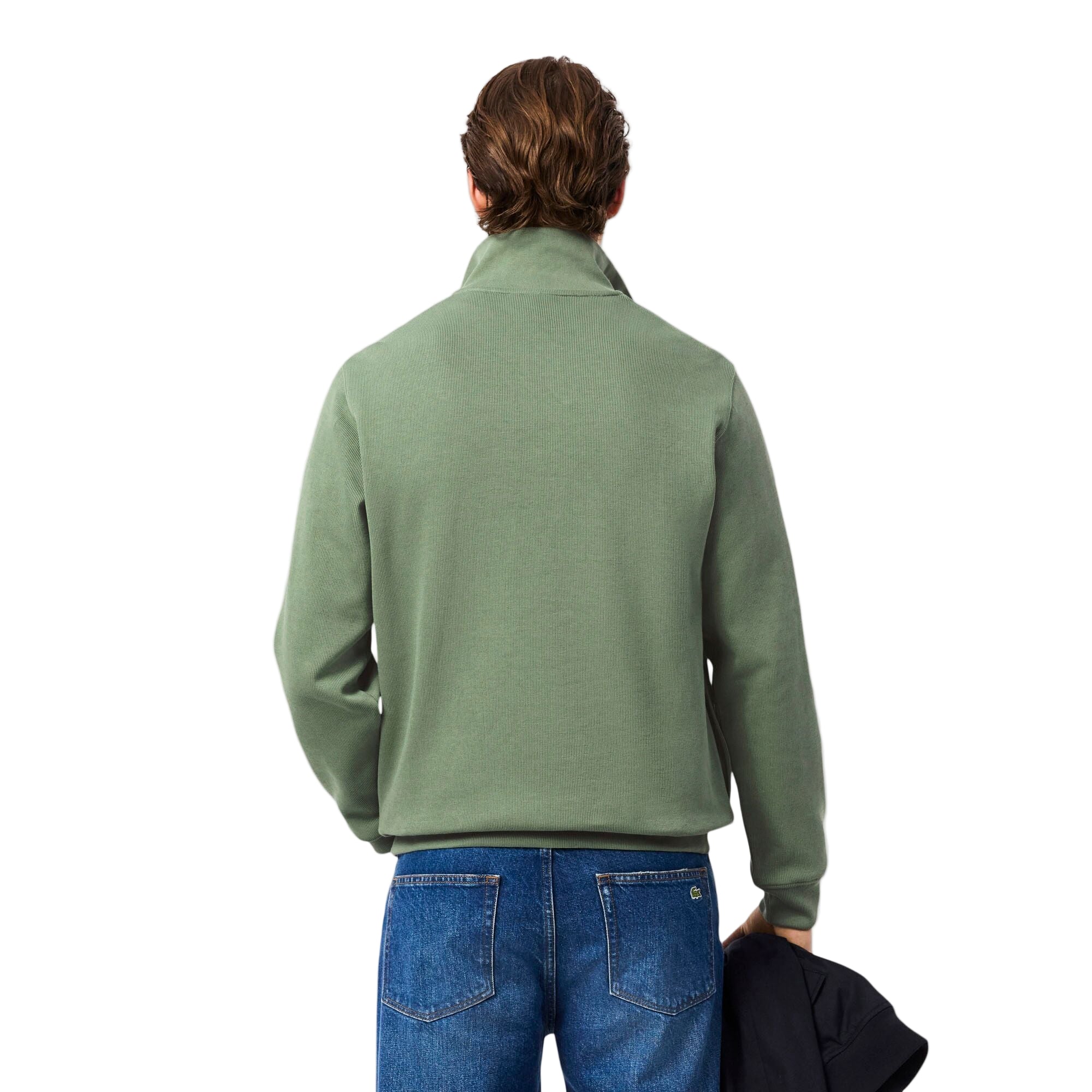 Lacoste 1/4 Zip Knitted Sweatshirt