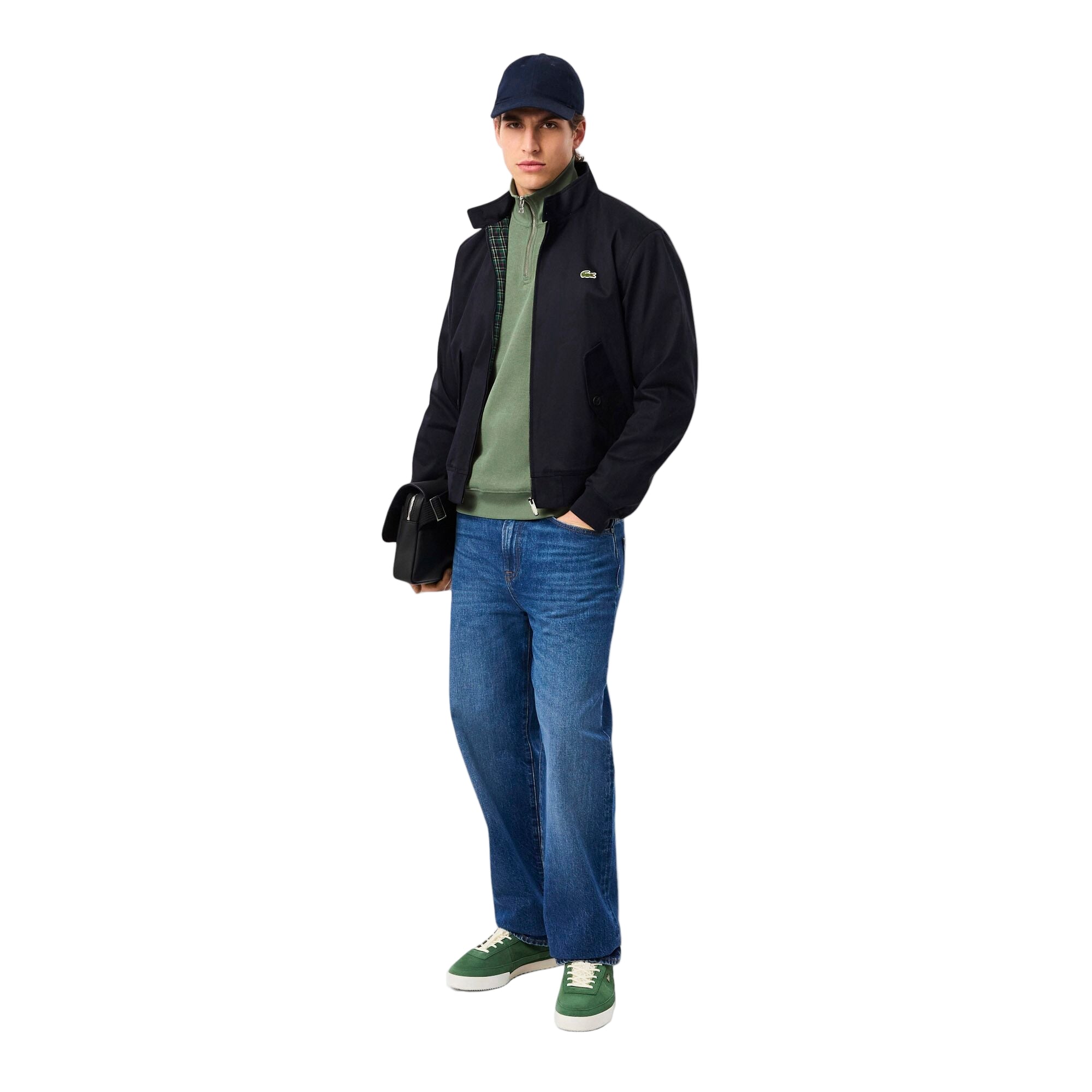 Lacoste 1/4 Zip Knitted Sweatshirt