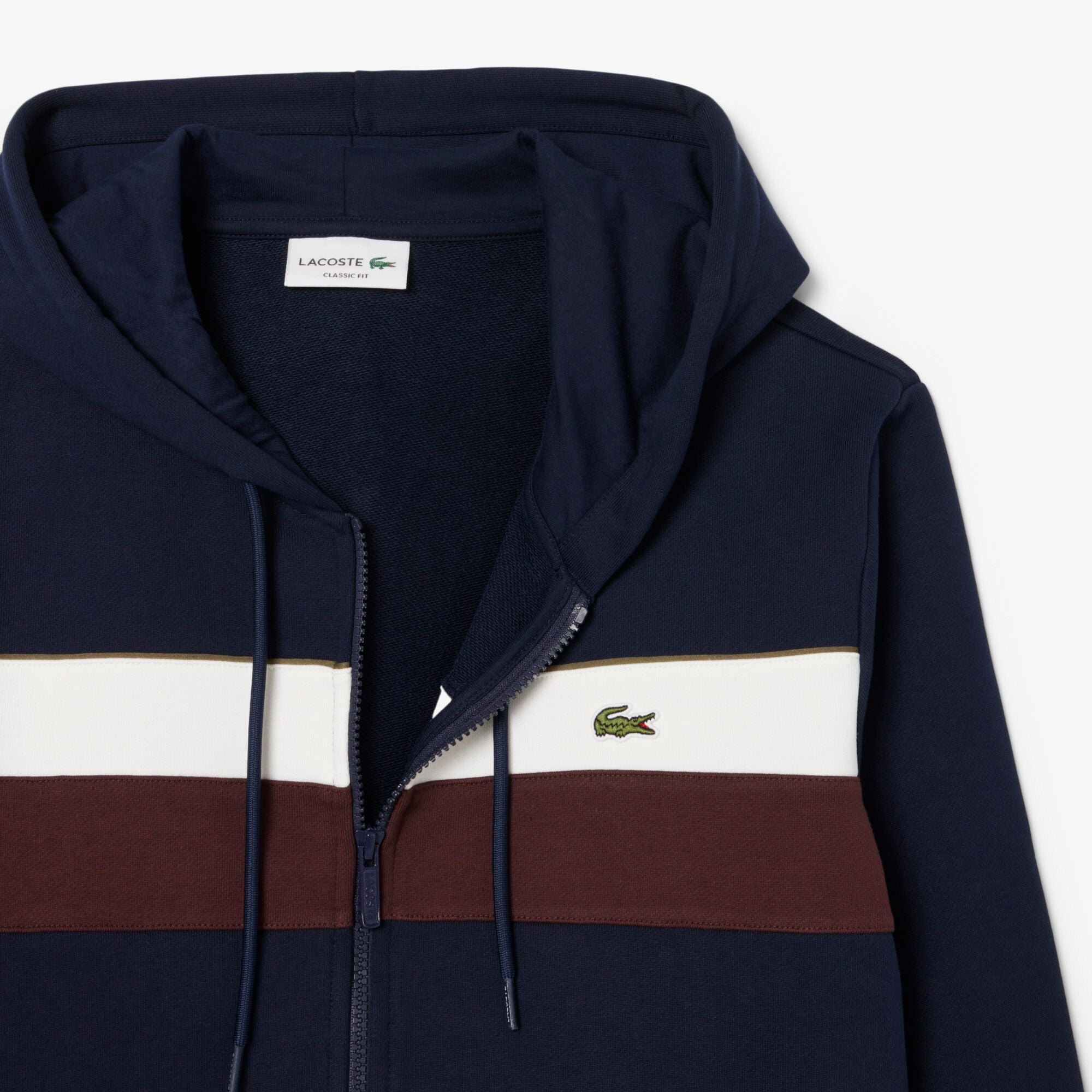 Big & Tall Lacoste Full Zip Hoodie