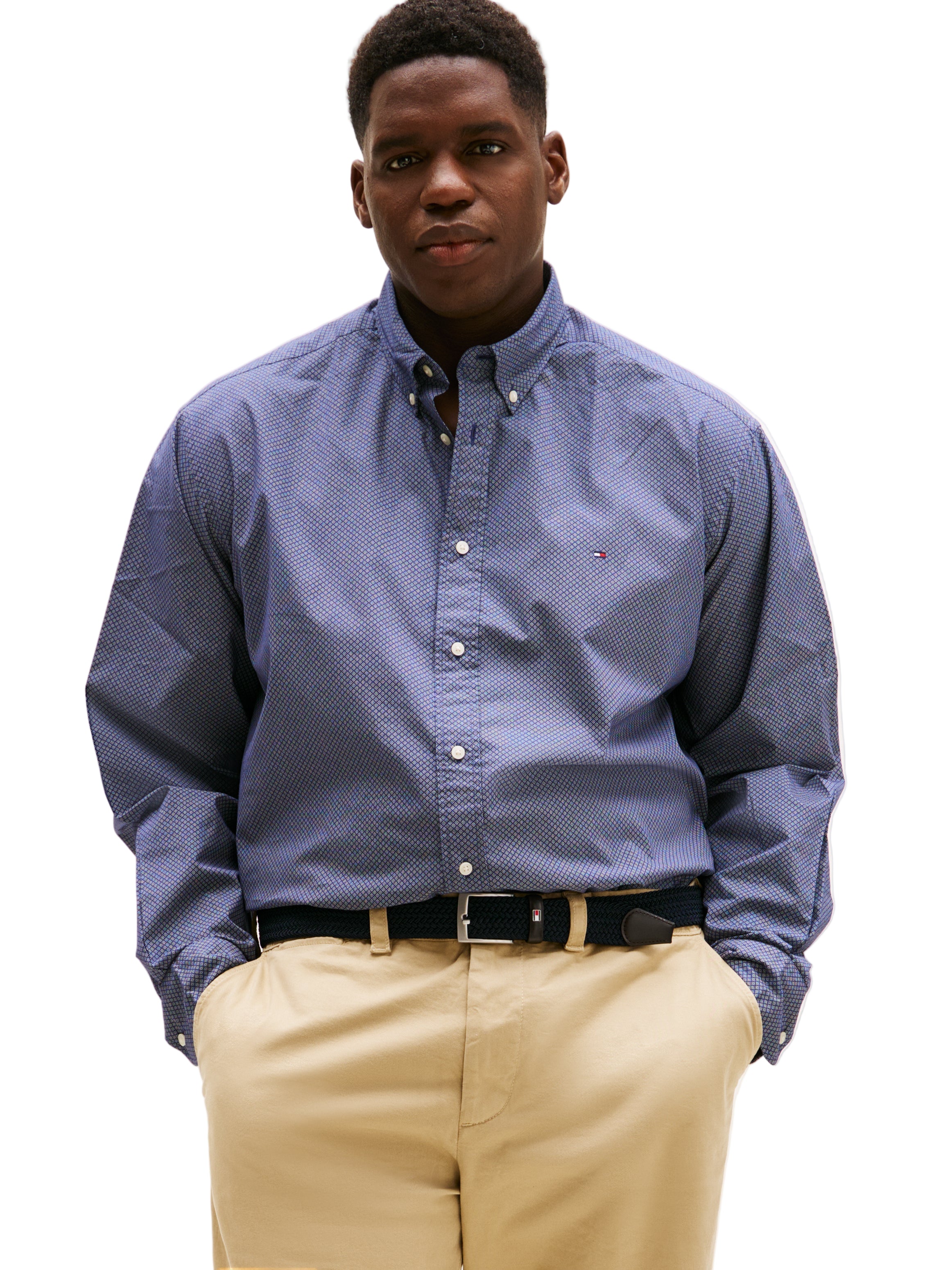 Big & Tall Tommy Hilfiger Regular Fit Long Sleeve Shirt