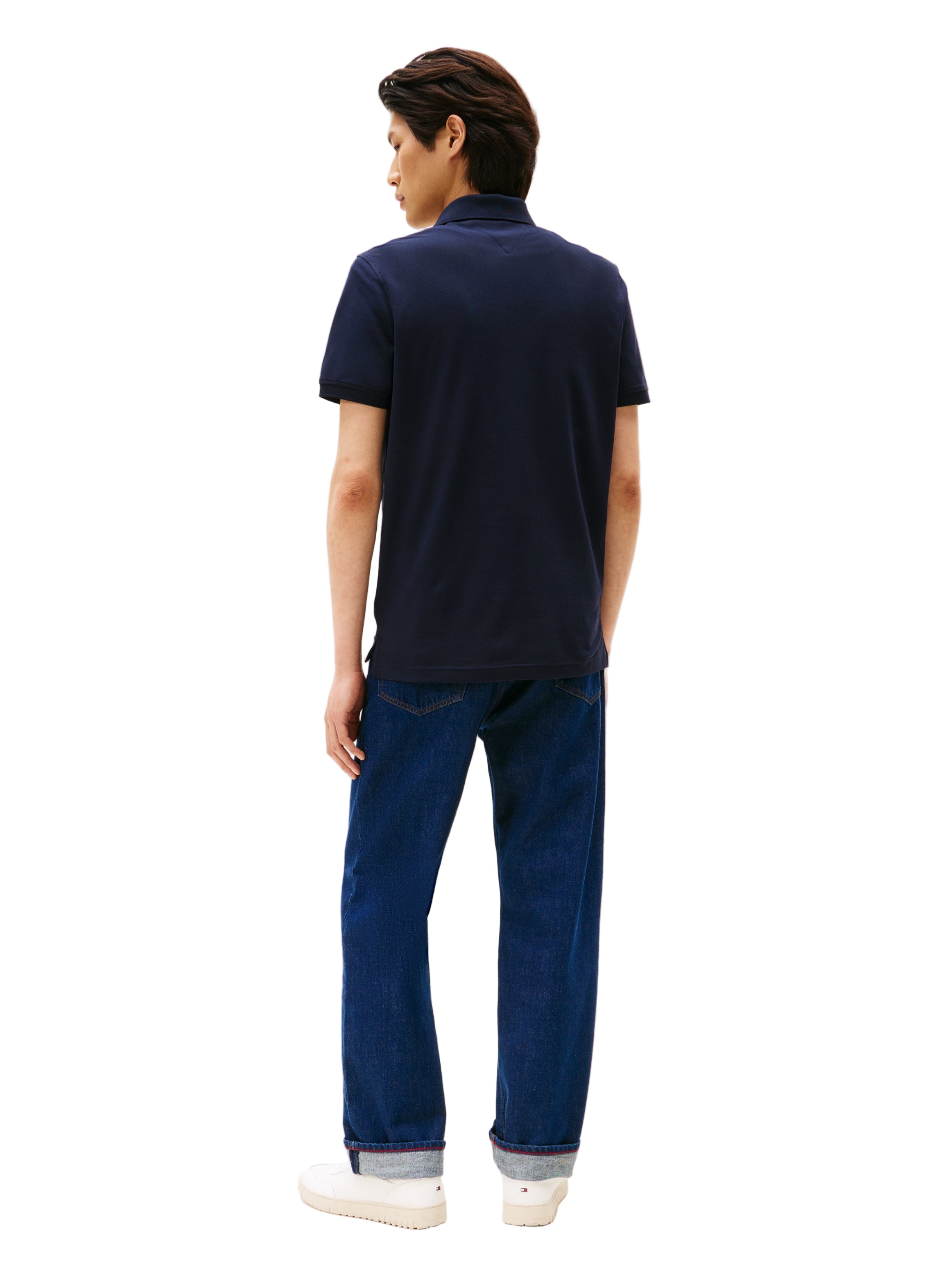 Tommy Hilfiger Regular Fit 1/4 Zip Polo Shirt