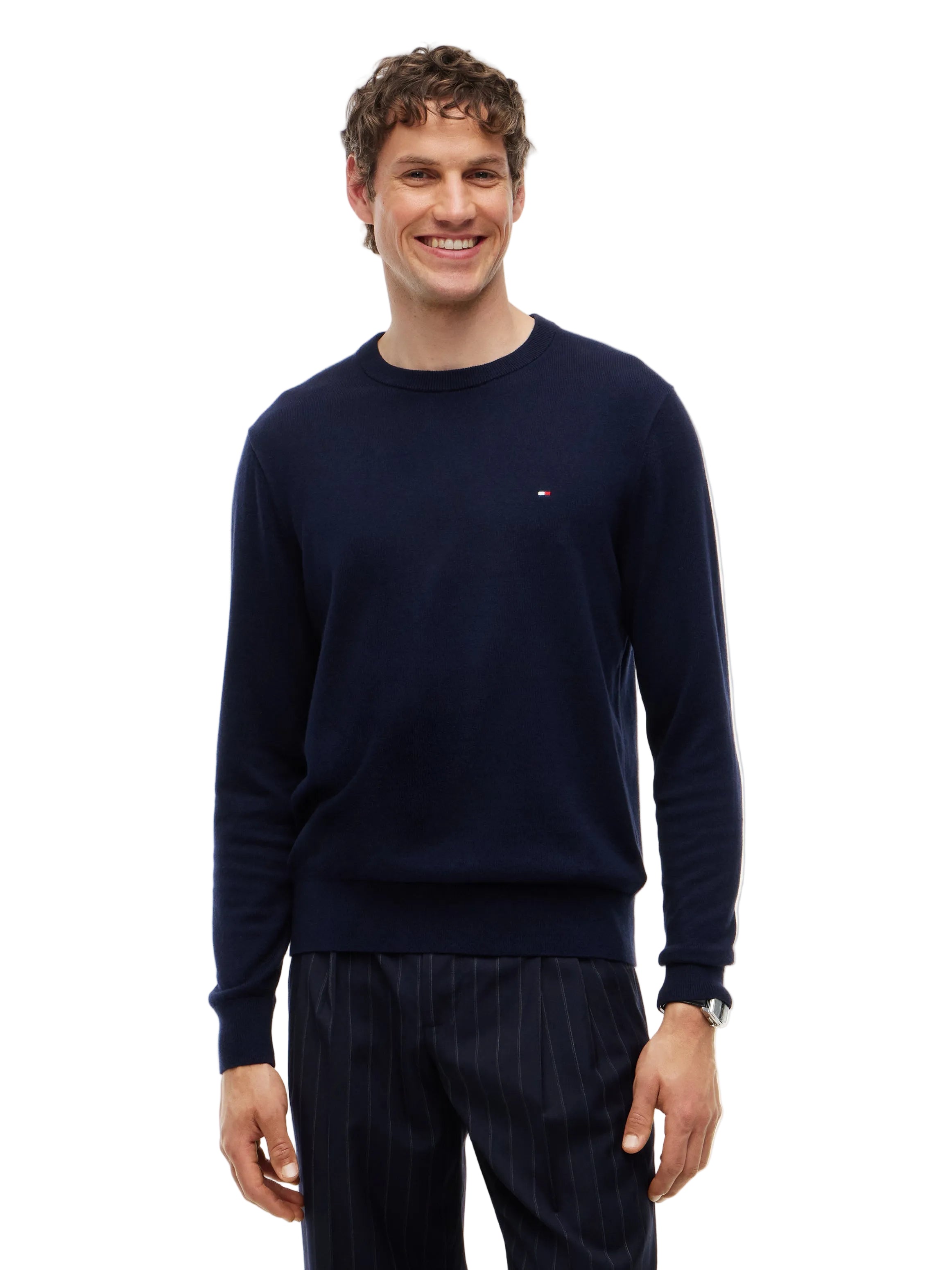 Tommy Hilfiger Crew Neck Knitted Sweatshirt