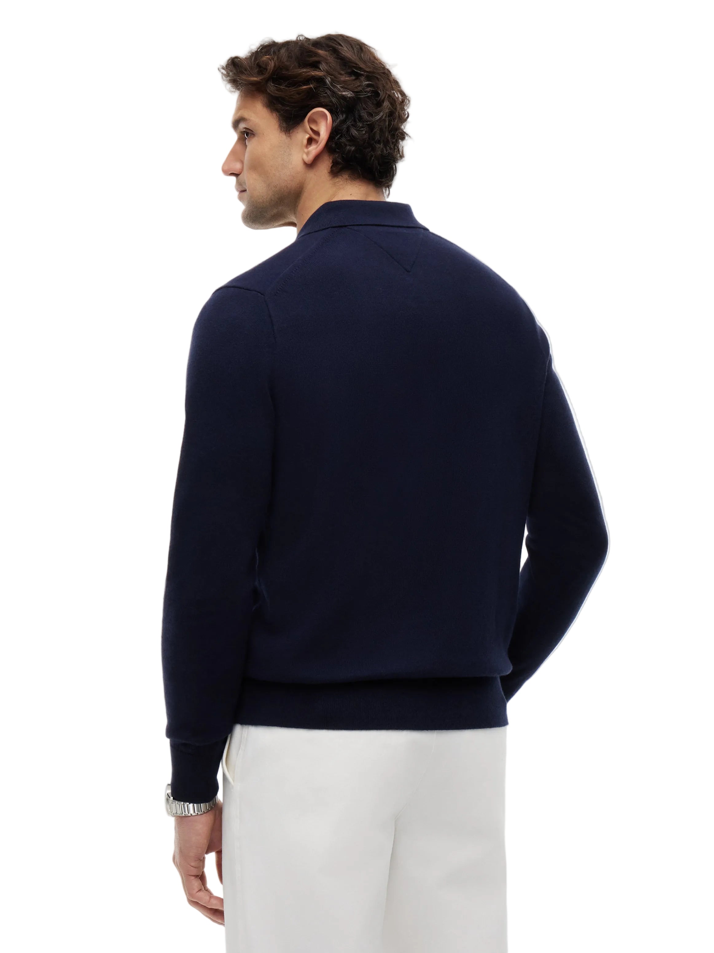 Tommy Hilfiger 3 Button Knitted Sweatshirt