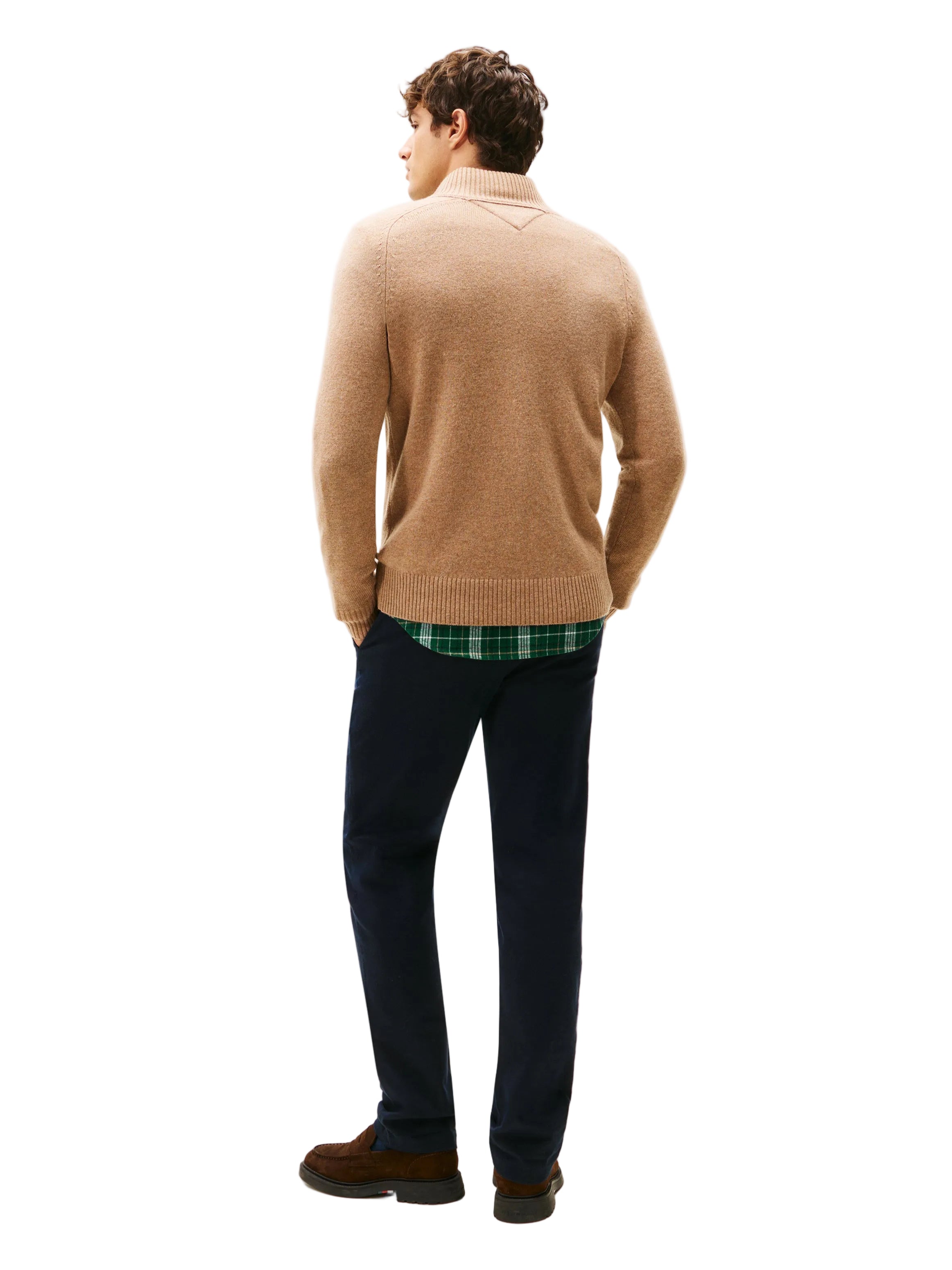 Tommy Hilfiger 1/4 Zip Knitted Sweatshirt