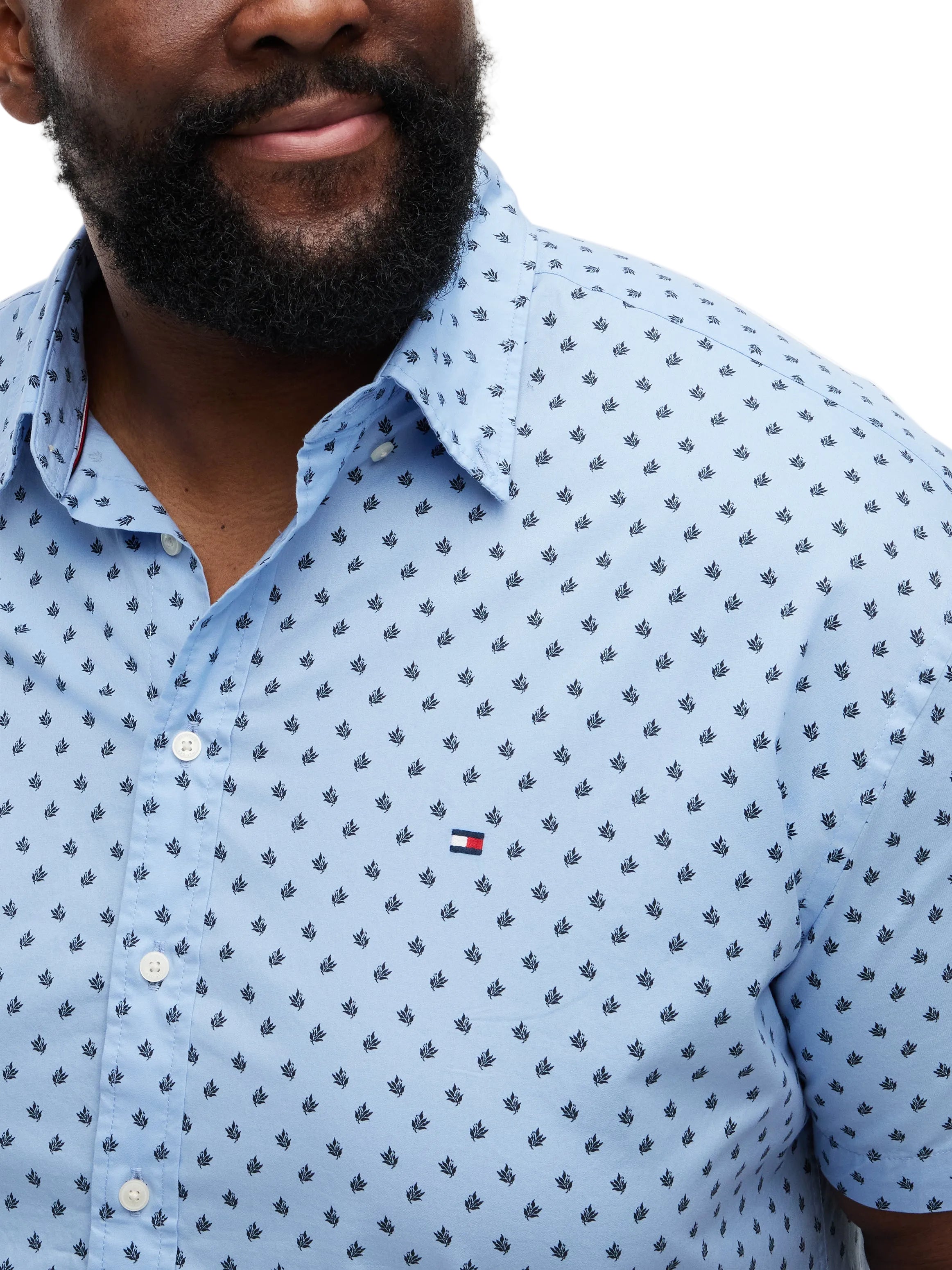Big & Tall Tommy Hilfiger Regular Fit Short Sleeve Shirt