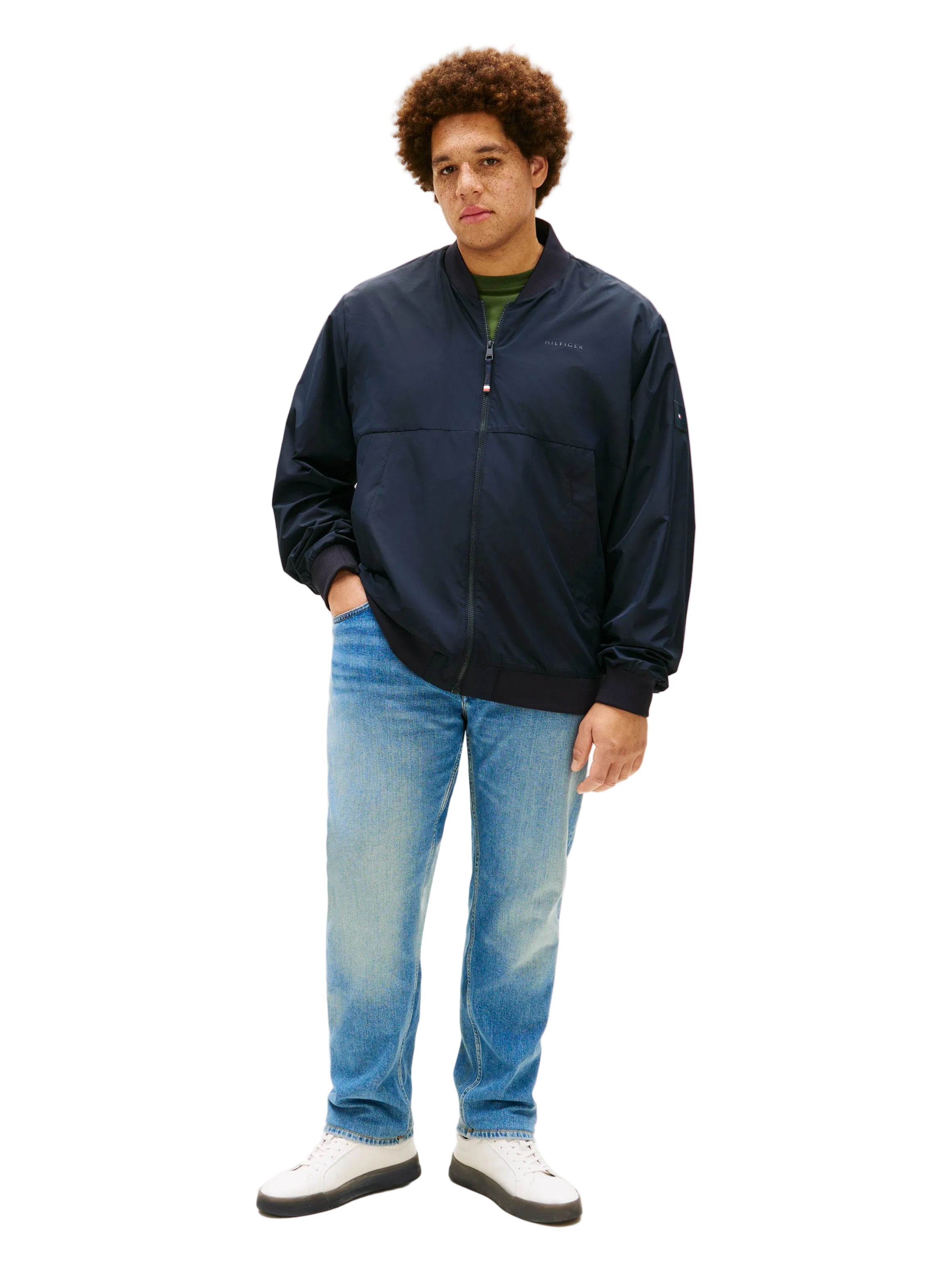 Big & Tall Tommy Hilfiger Water Repellent Bomber Jacket