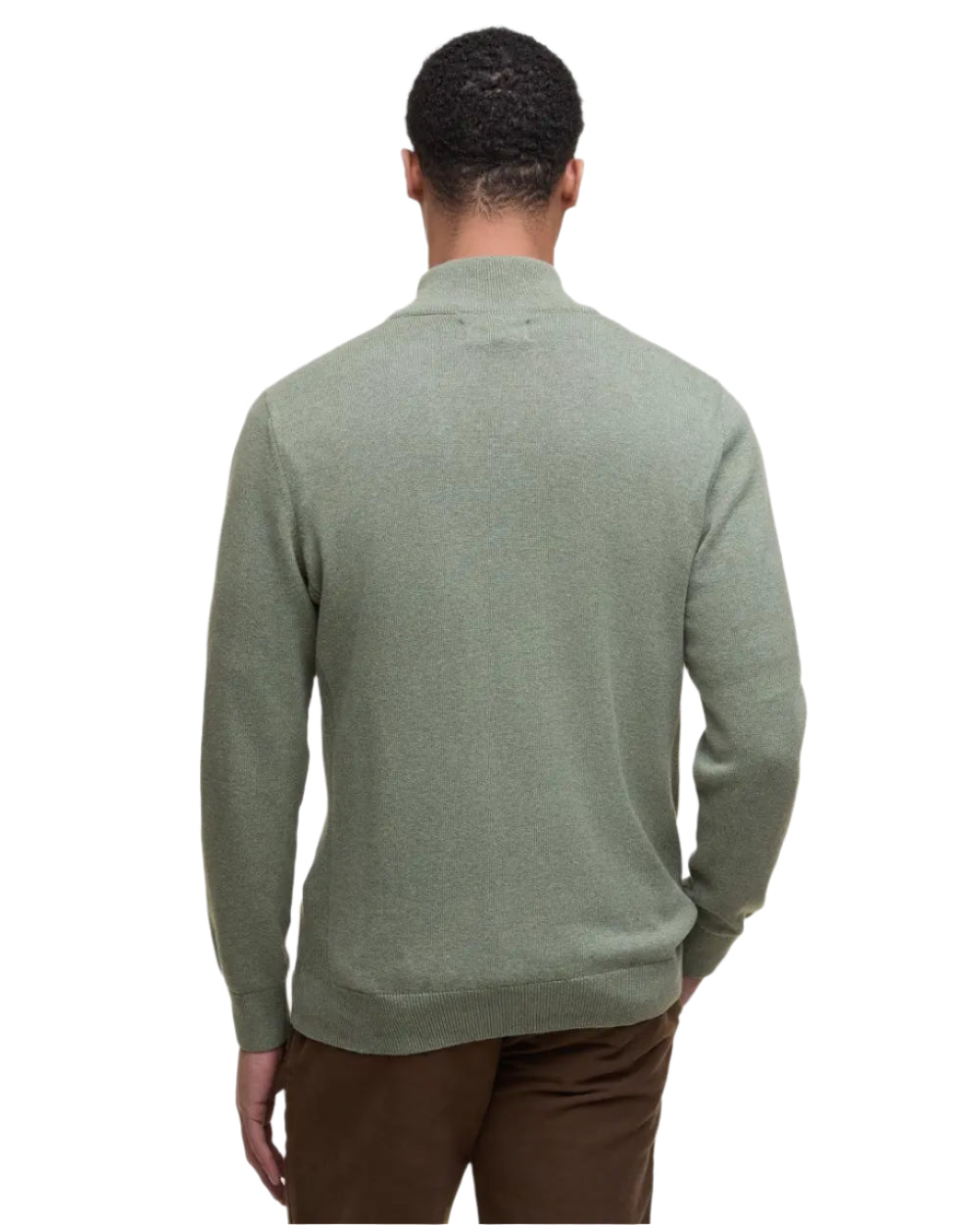 Barbour 1/4 Zip Knitted Sweatshirt