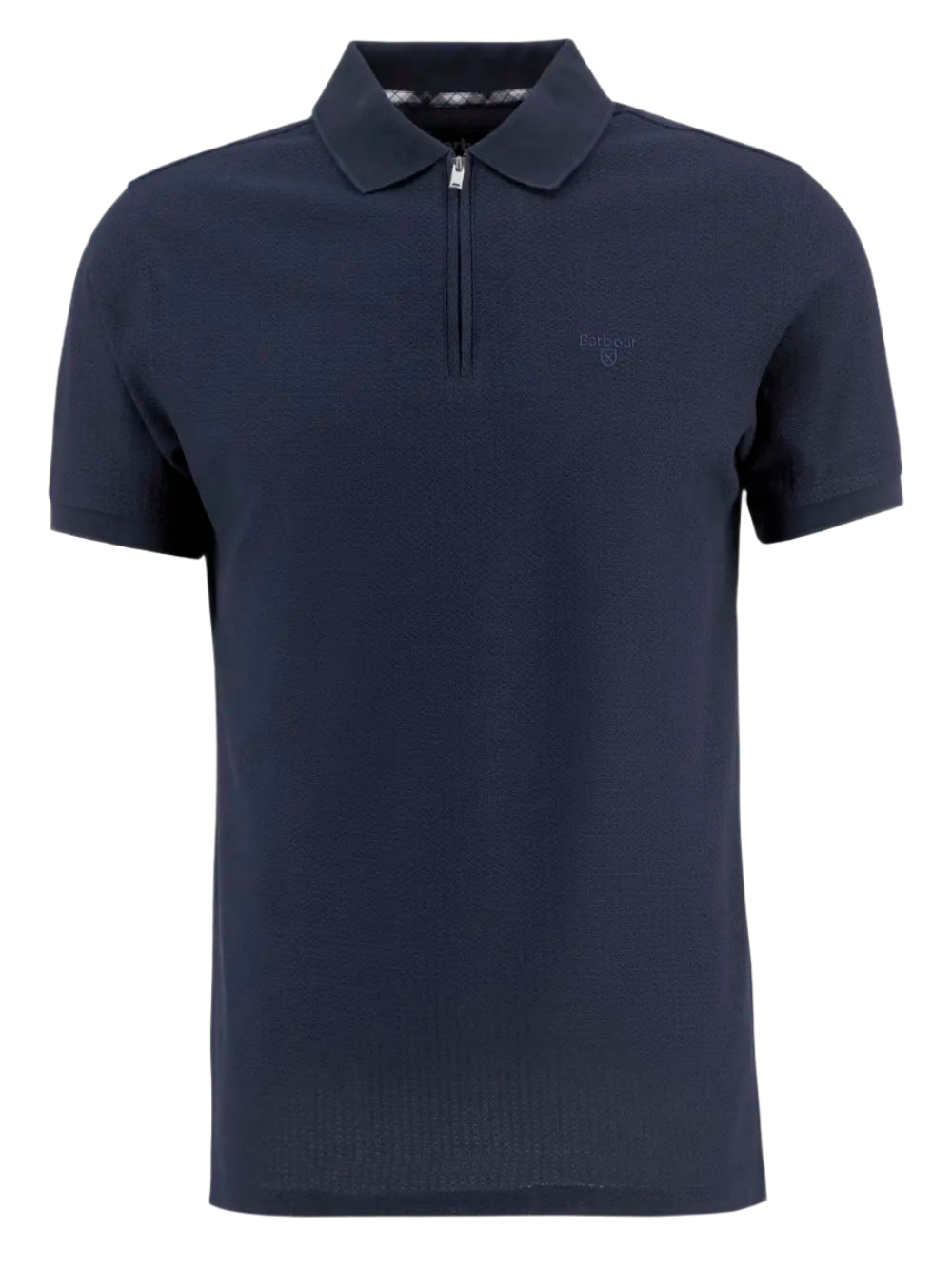 Barbour 1/4 Zip Tailored Fit Polo Shirt