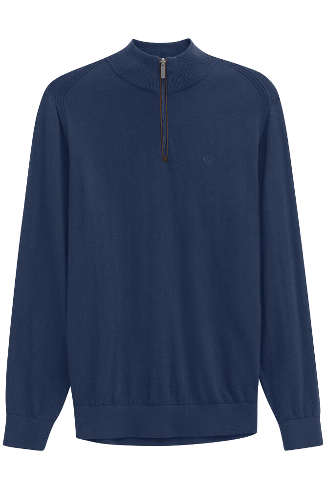 Bugatti Regular Fit 1/4 Zip Knitted Sweatshirt