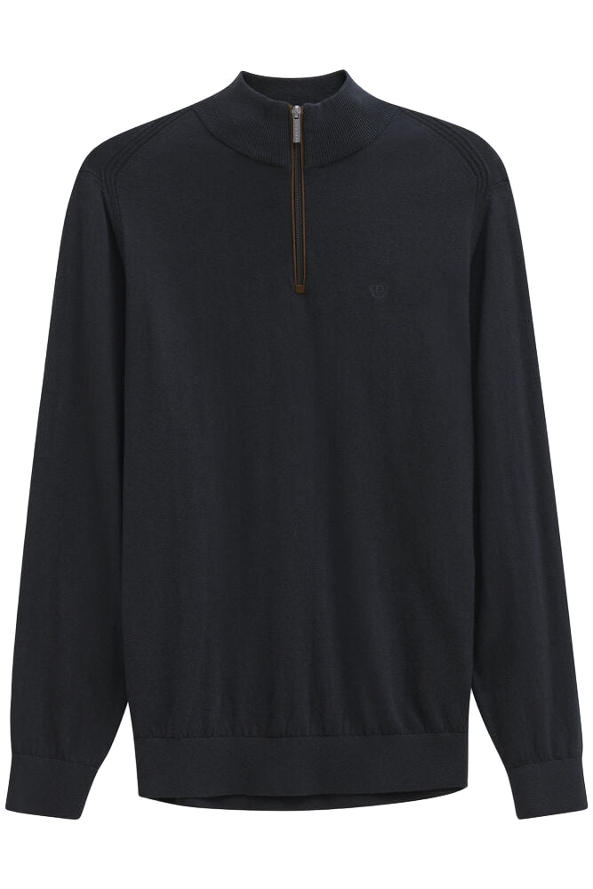 Bugatti Regular Fit 1/4 Zip Knitted Sweatshirt