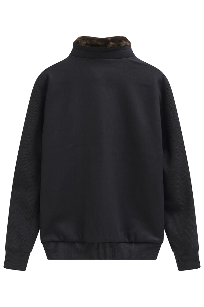 Bugatti Full Zip Knitted Sweatshirt