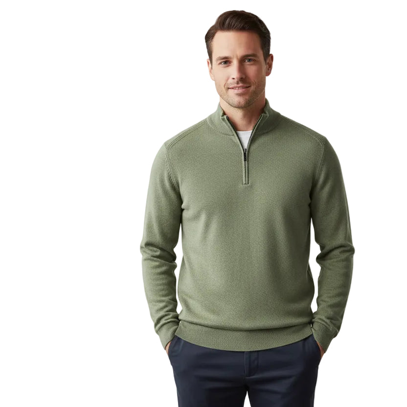 Bugatti 1/4 Zip Knitted Sweatshirt