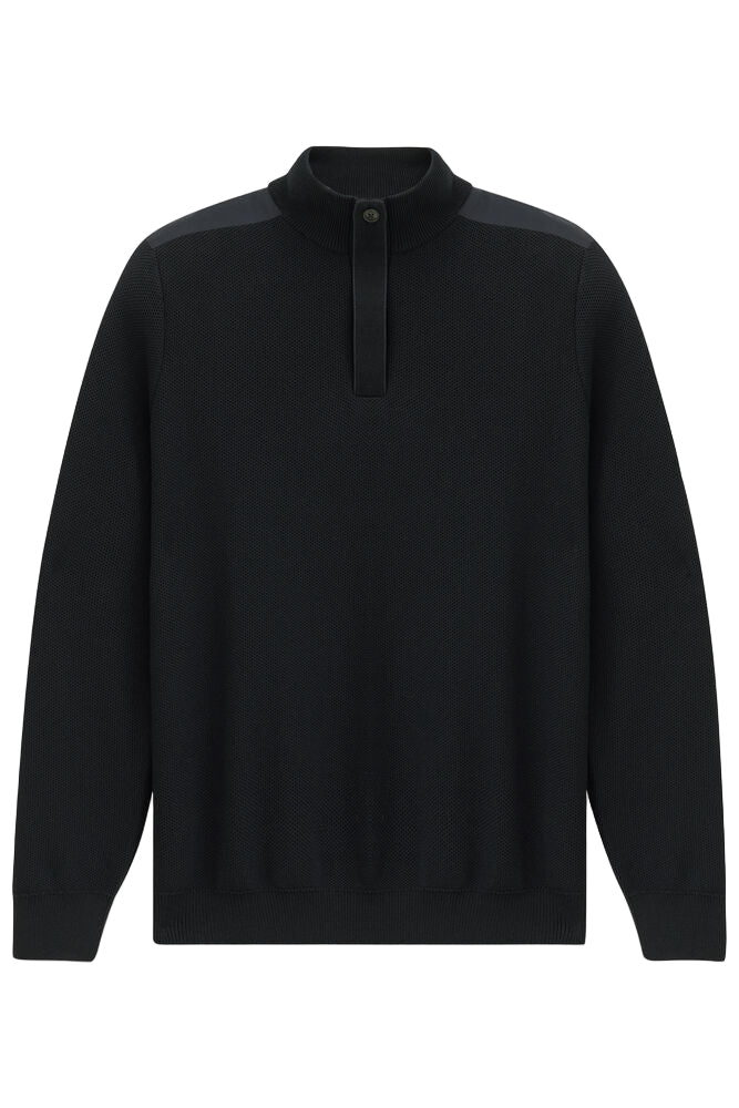 Bugatti 1/4 Zip Knitted Sweatshirt