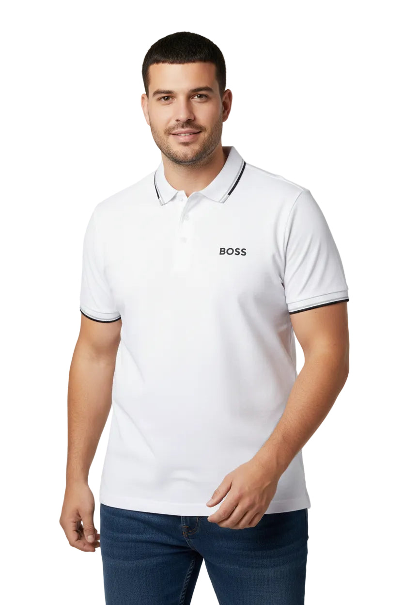 Big & Tall Boss Green Regular Fit Polo Shirt