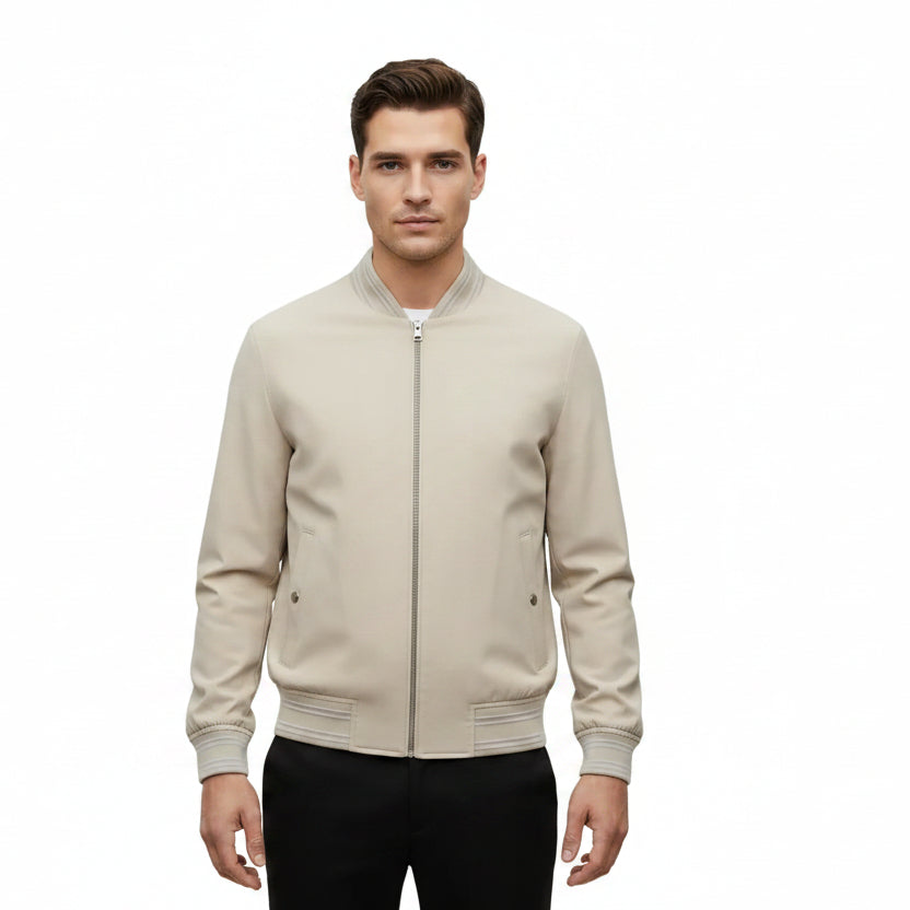 Boss Black Water Repellent Bomber Jacket