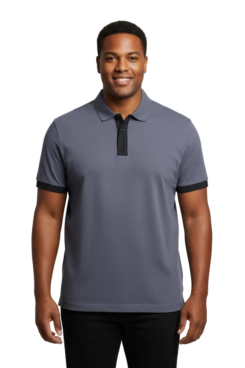 Big & Tall Boss Black Regular Fit Polo Shirt
