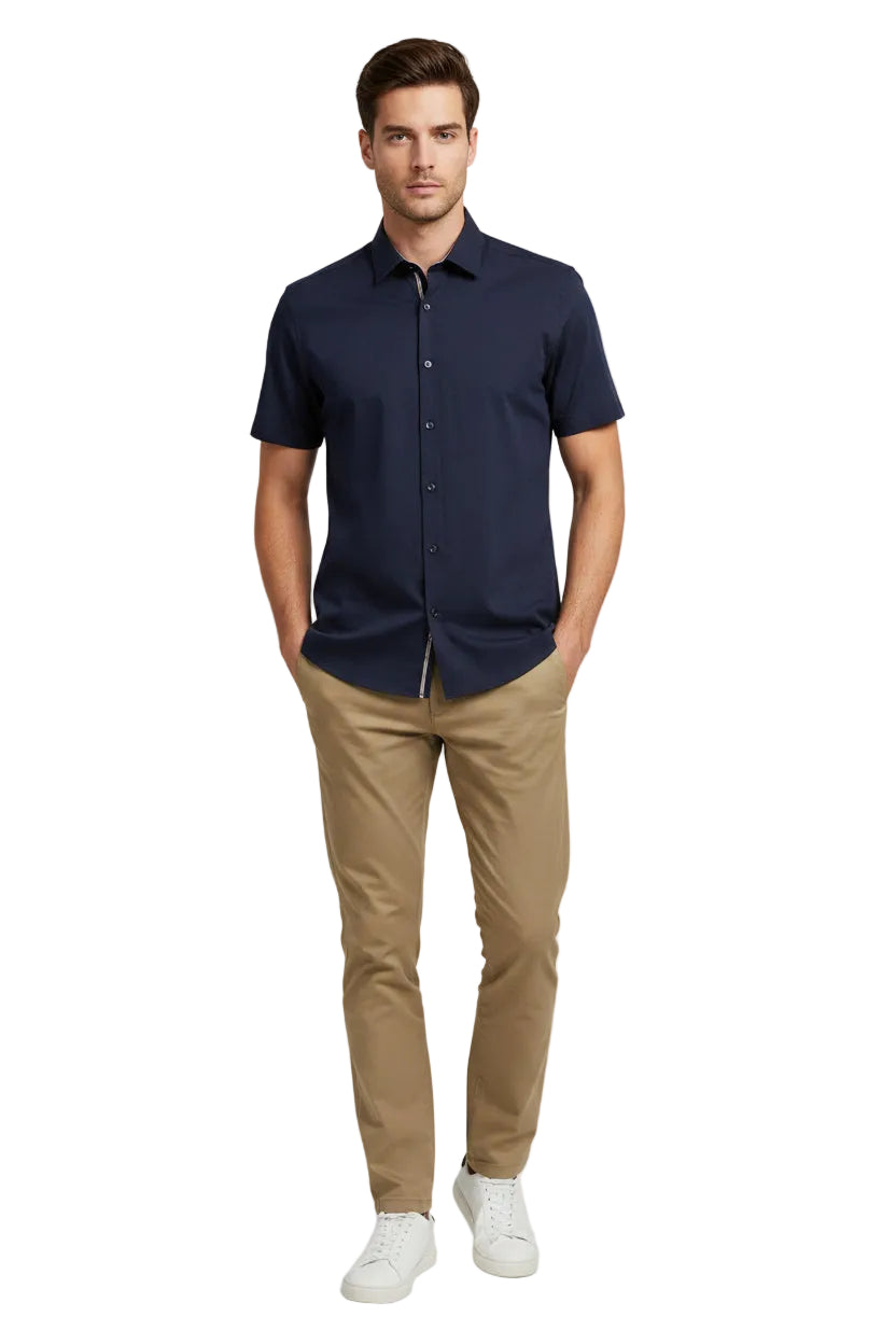 Olymp Regular Fit Short Sleeve Shirt