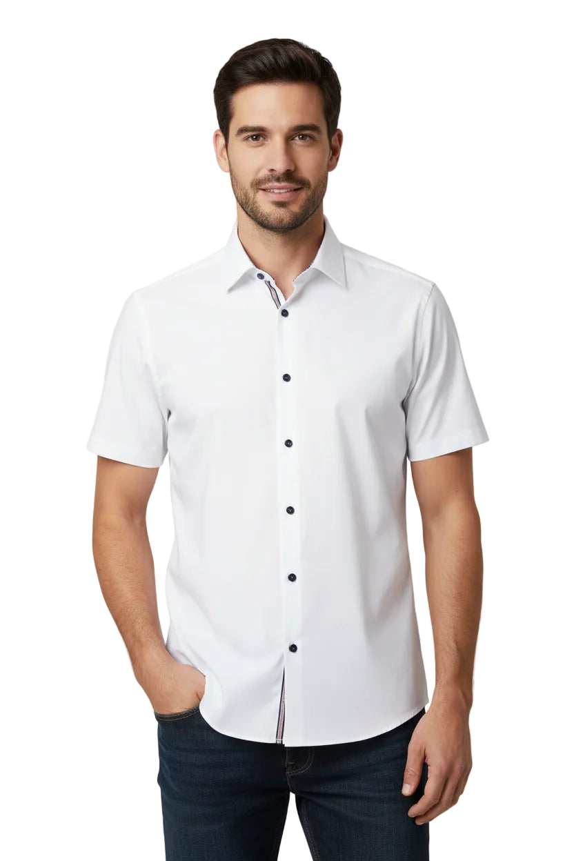 Olymp Regular Fit Short Sleeve Shirt
