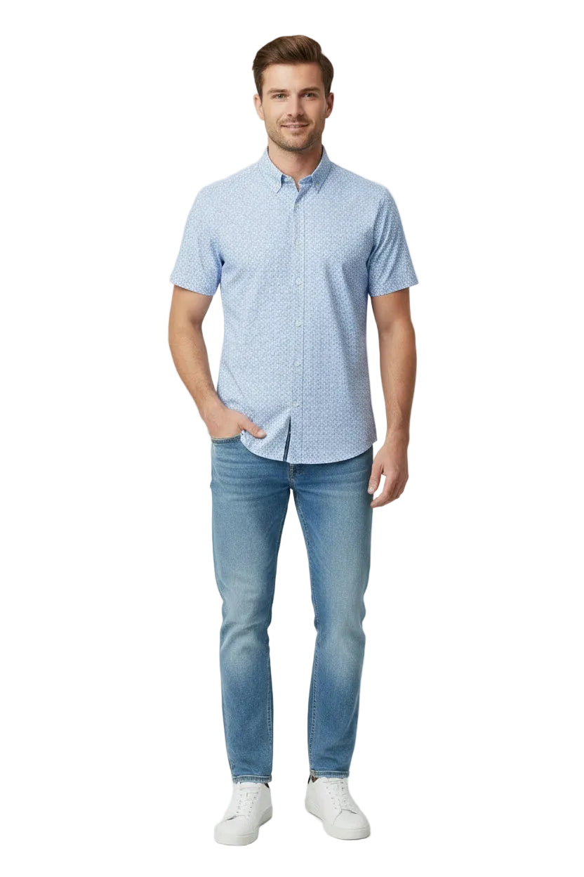 Olymp Regular Fit Short Sleeve Shirt