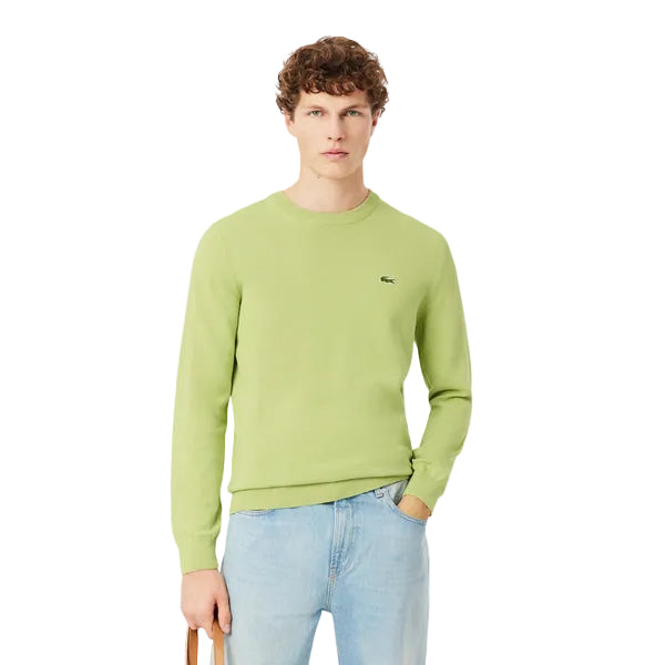Lacoste Crew Neck Knitted Sweatshirt