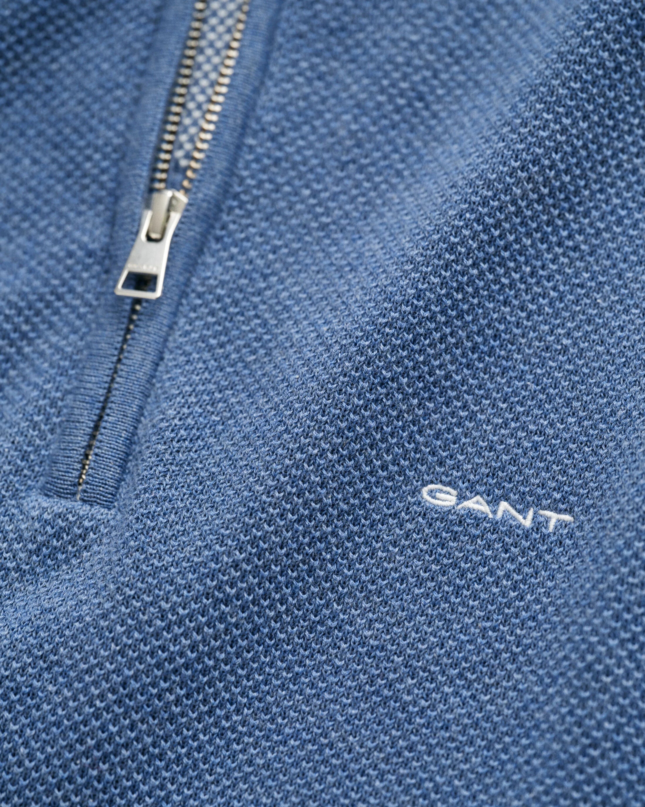 Gant 1/4 Zip Knitted Sweatshirt