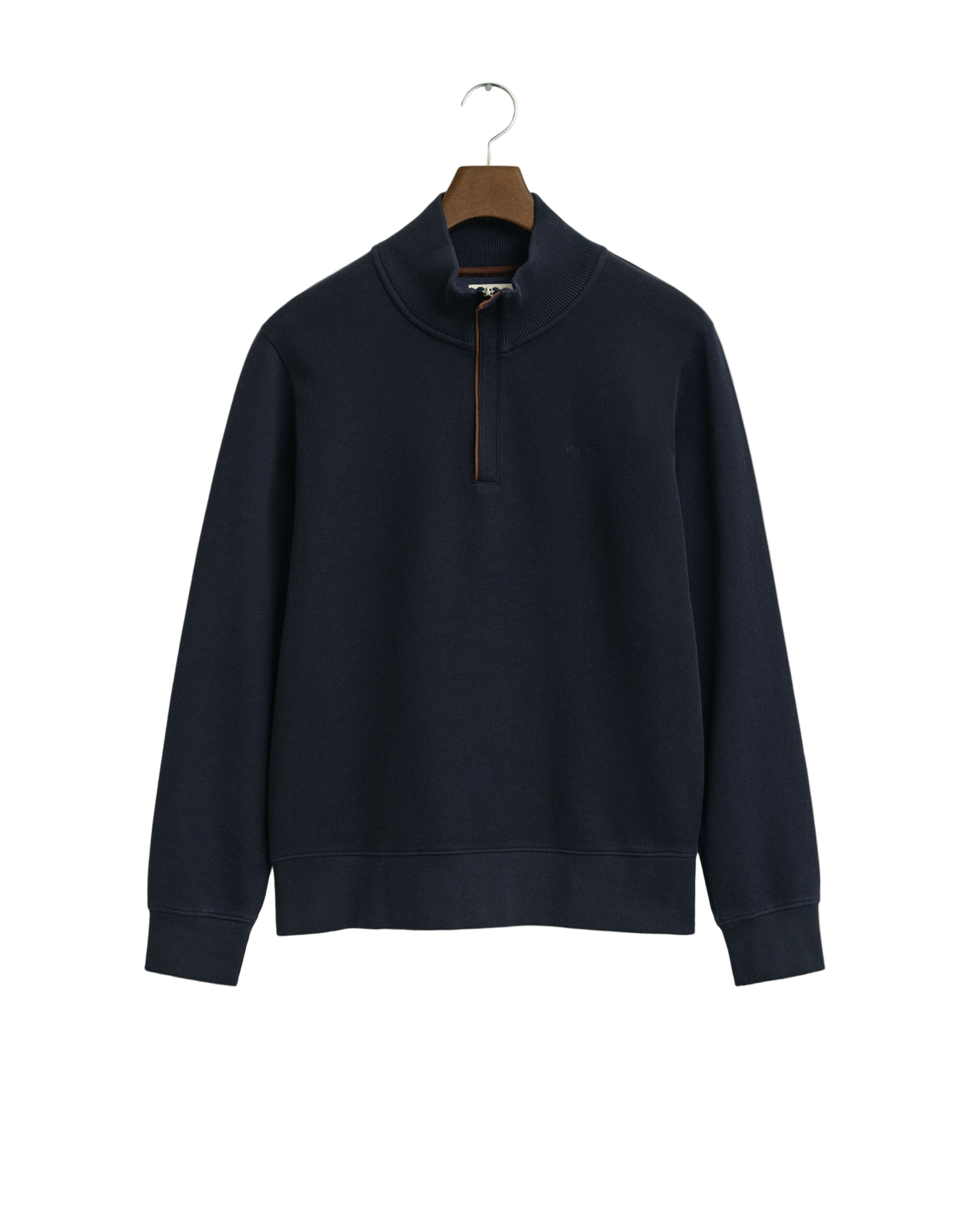 Gant 1/4 Zip Knitted Sweatshirt