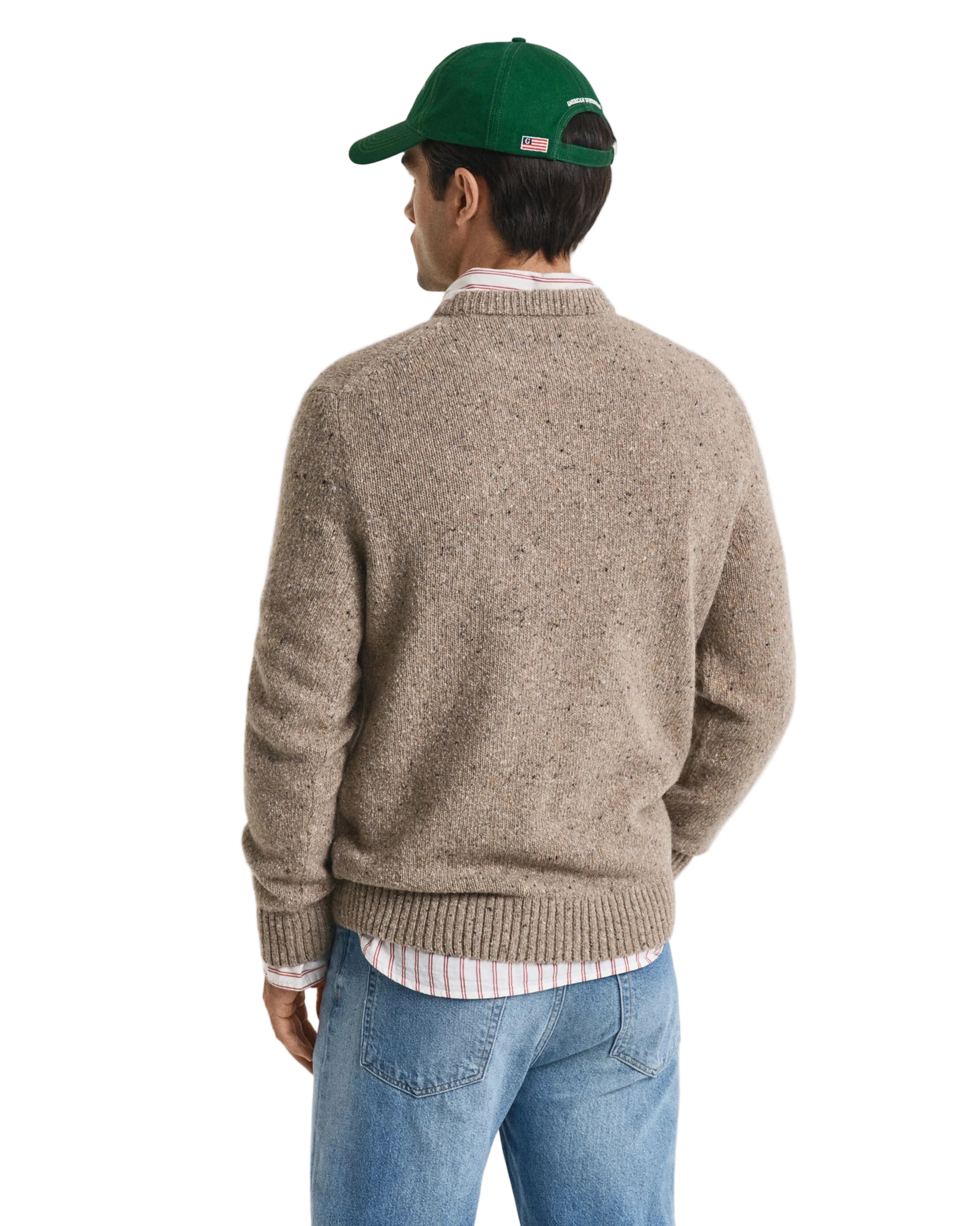 Gant Crew Neck Knitted Sweatshirt