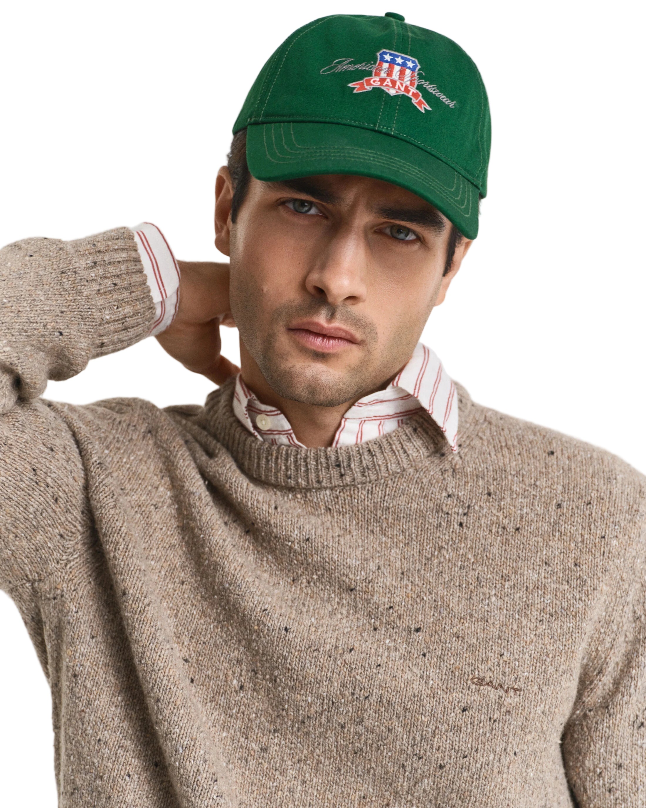 Gant Crew Neck Knitted Sweatshirt
