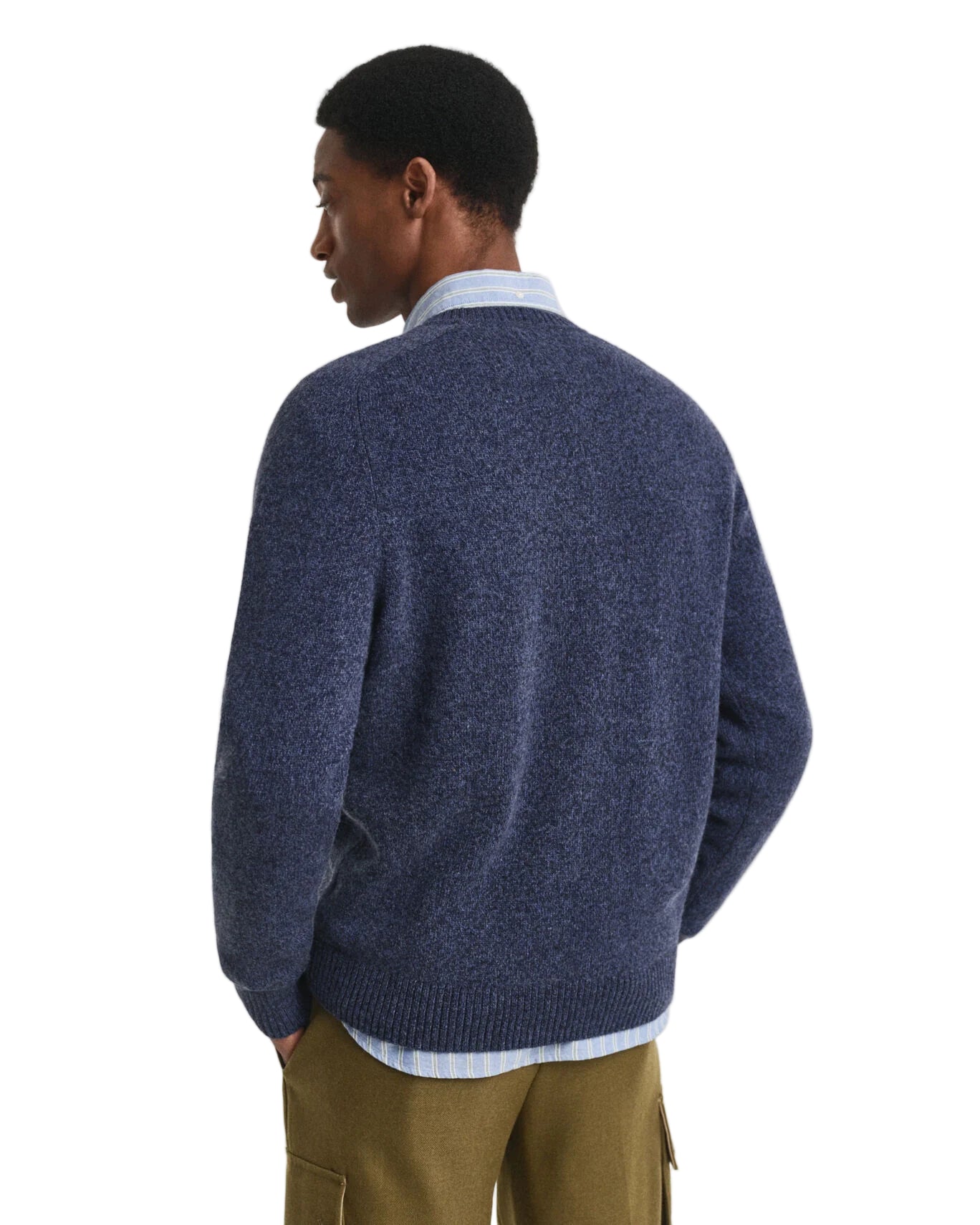 Big & Tall Gant Crew Neck Knitted Sweatshirt