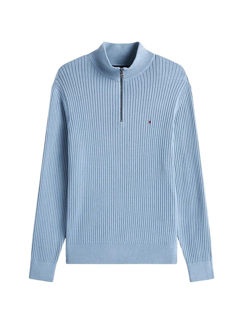 Tommy Hilfiger 1/4 Zip Knitted Sweatshirt