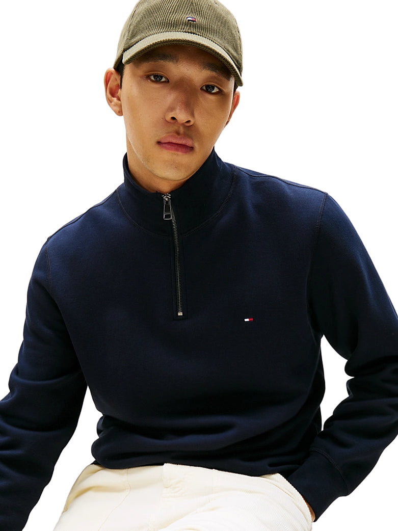 Tommy Hilfiger 1/4 Zip Knitted Sweatshirt