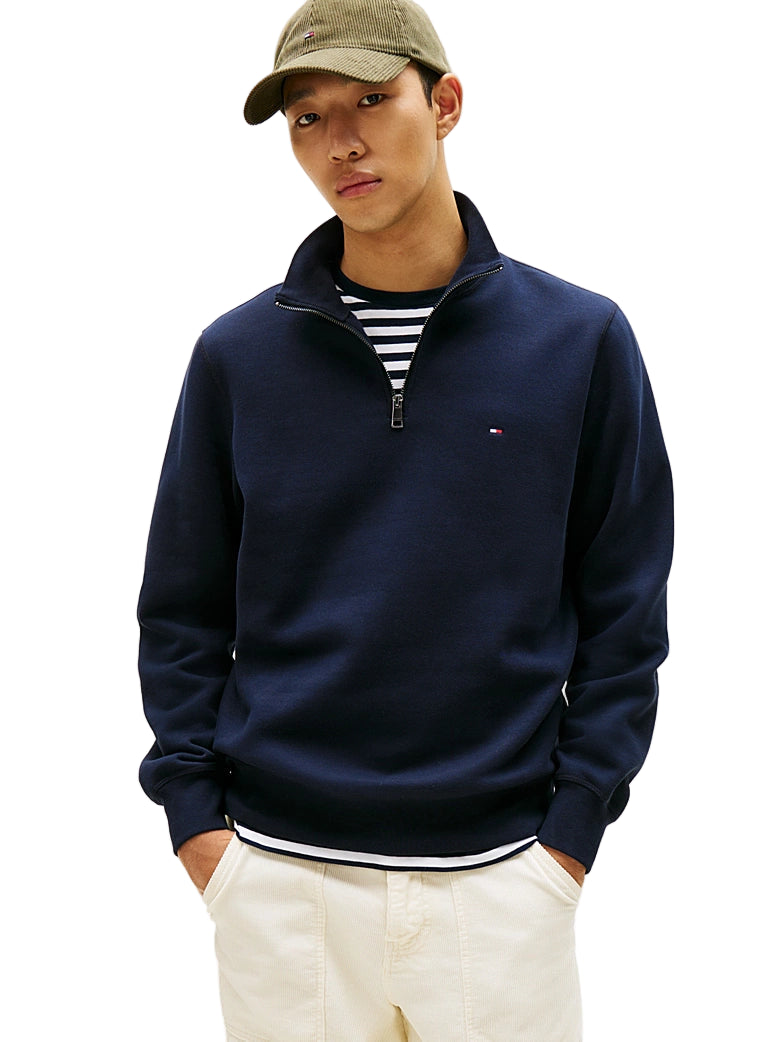 Tommy Hilfiger 1/4 Zip Knitted Sweatshirt